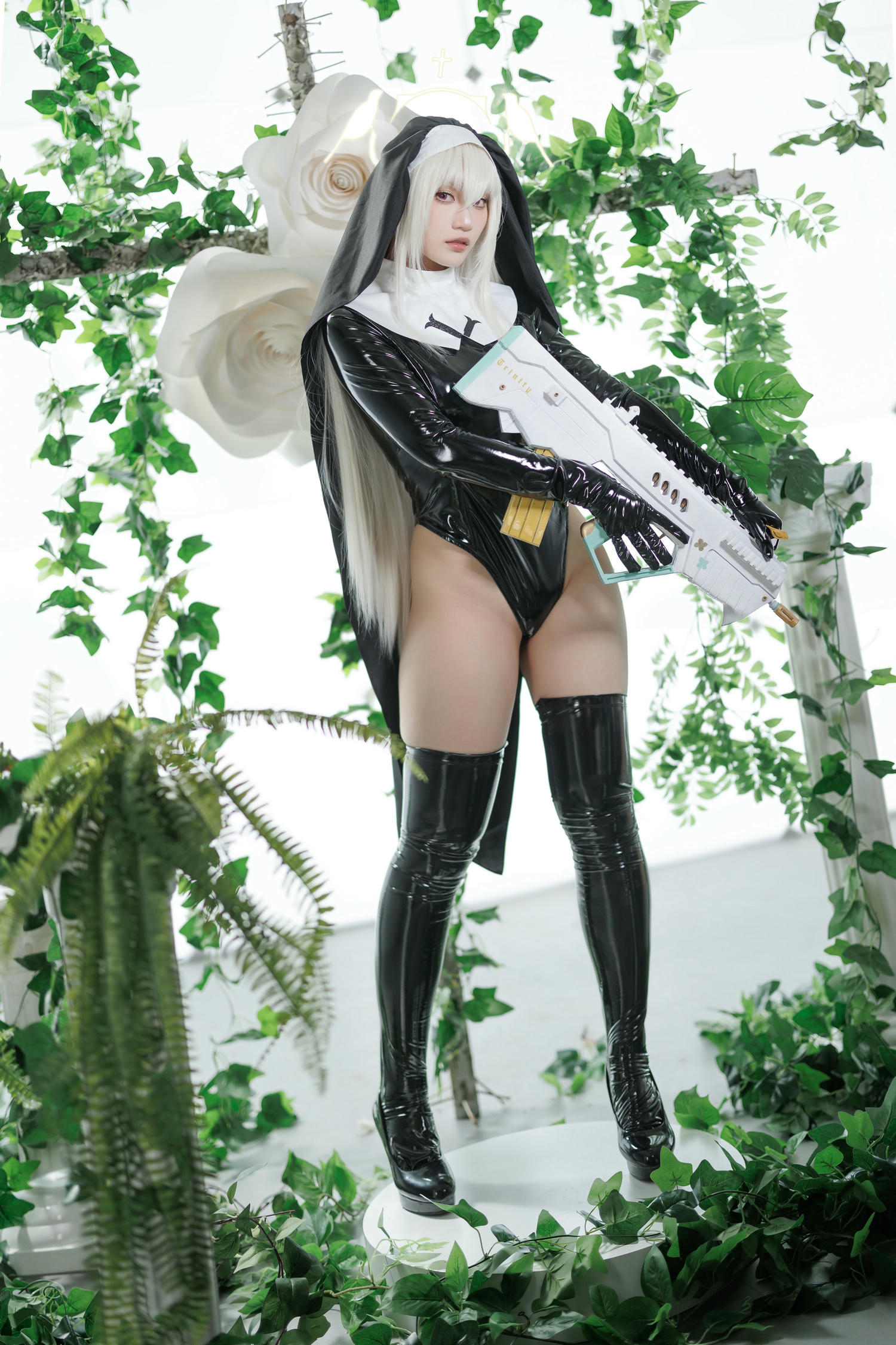 Cien恩恩 NO.008 碧蓝档案 歌住樱子[34P／54MB]_第1集