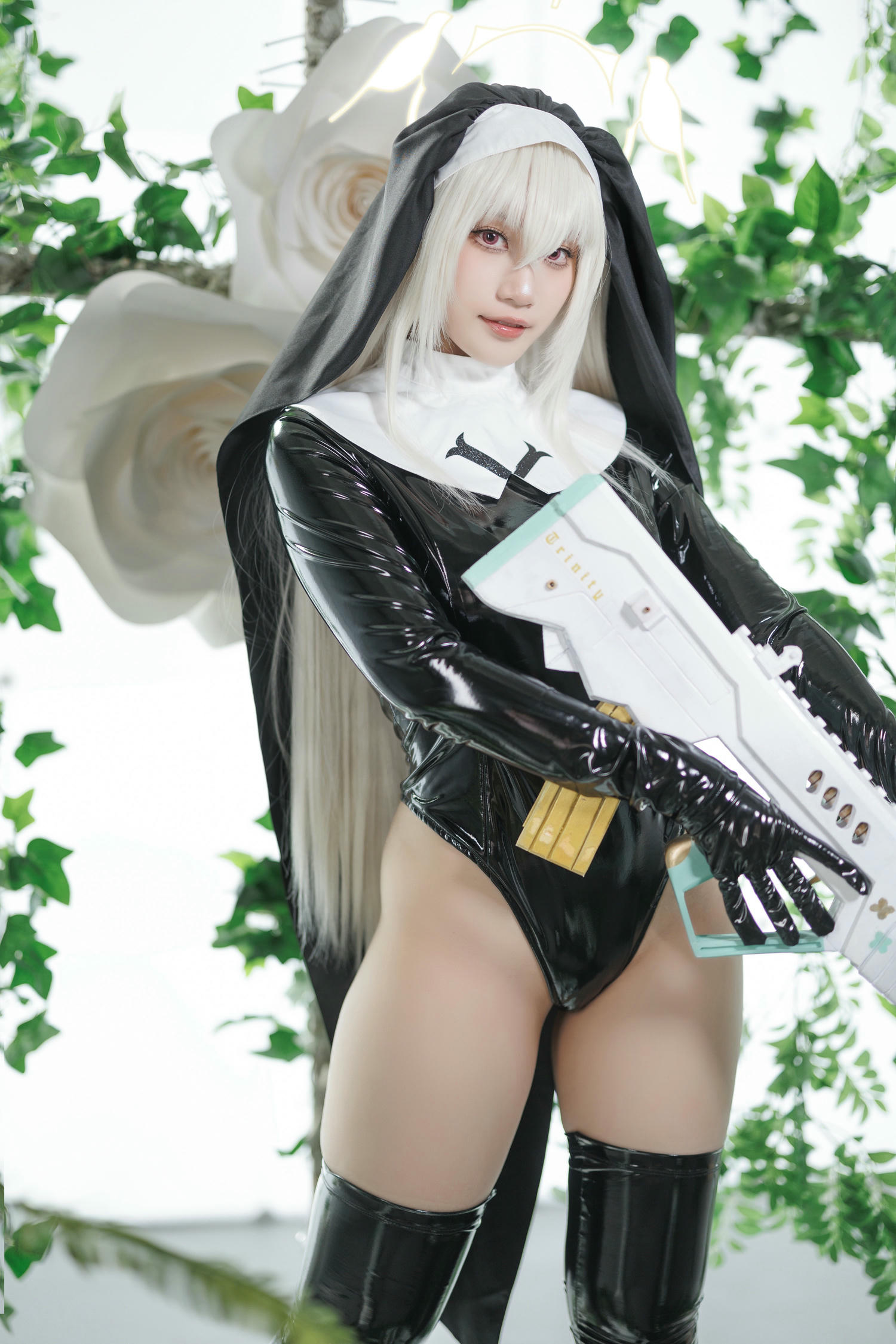 Cien恩恩 NO.008 碧蓝档案 歌住樱子[34P／54MB]_第1集