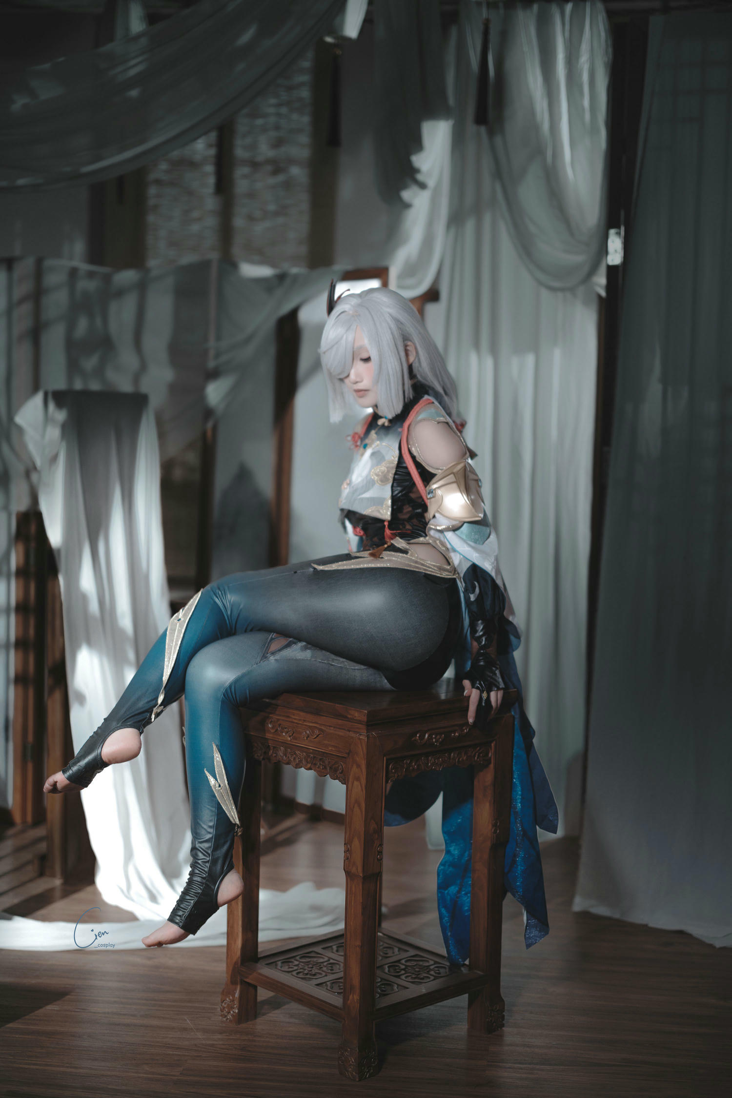 Cien恩恩 NO.010 原神 申鹤 [31P-89MB]_第1集