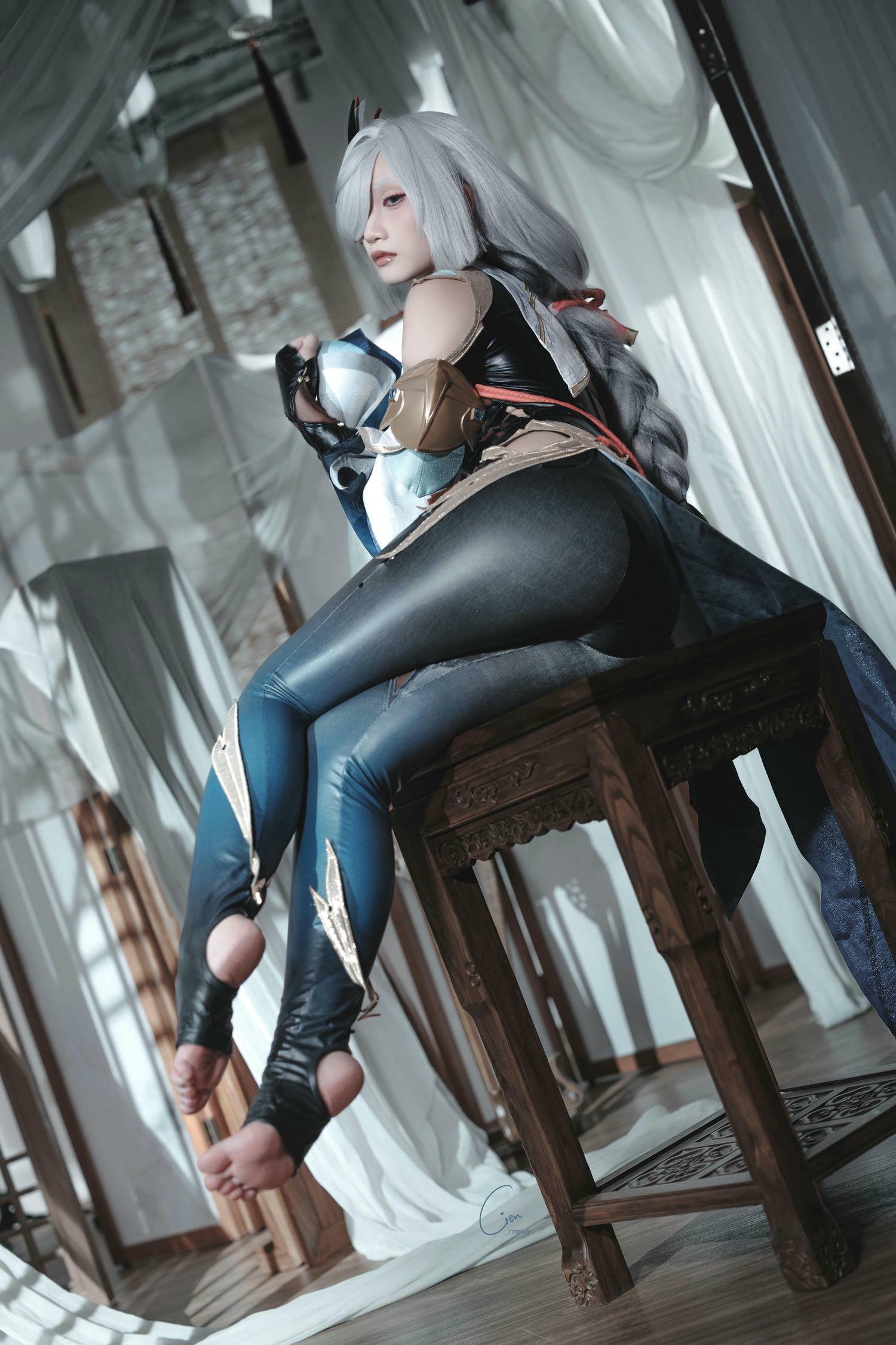 Cien恩恩 NO.010 原神 申鹤 [31P-89MB]_第1集