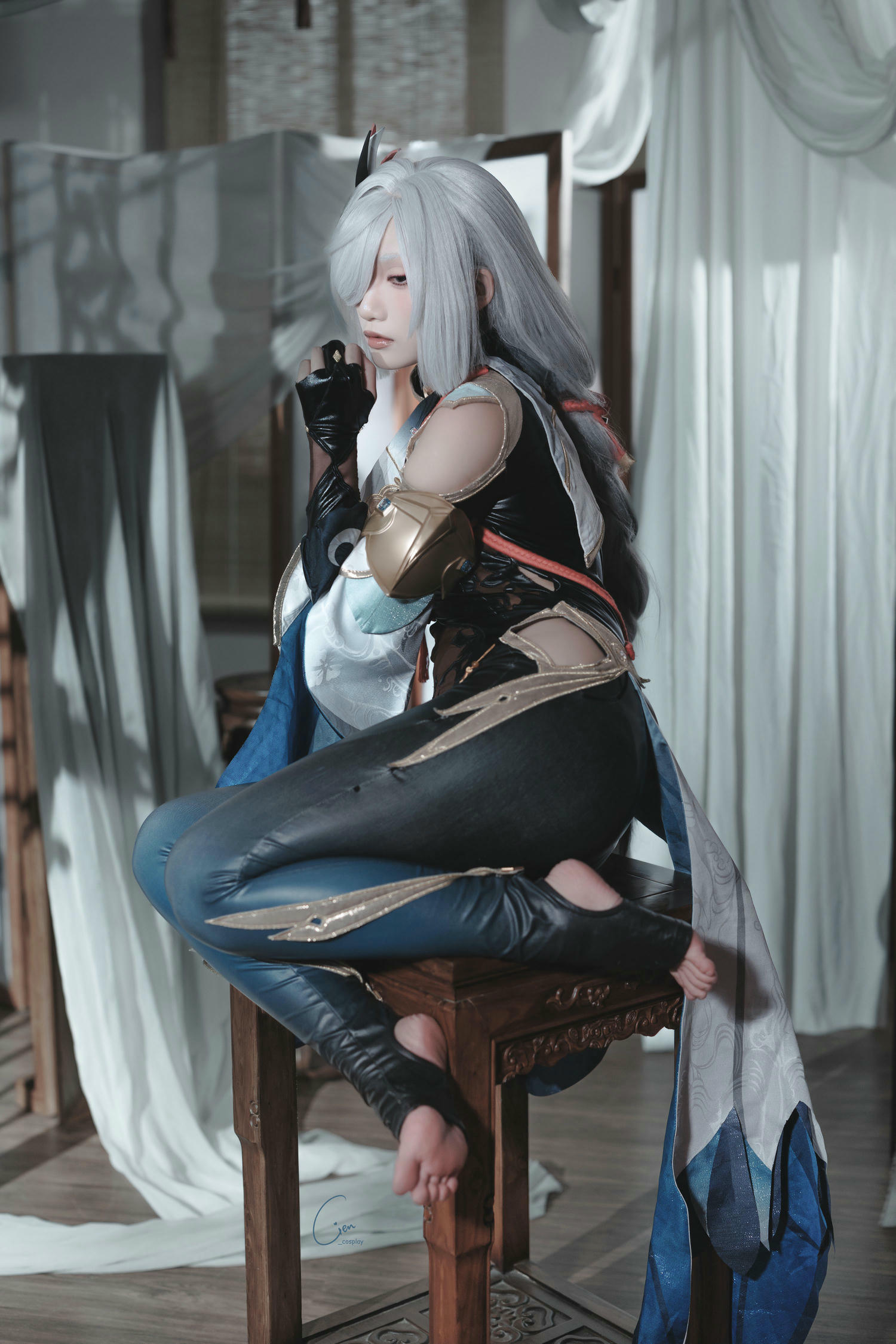 Cien恩恩 NO.010 原神 申鹤 [31P-89MB]_第1集