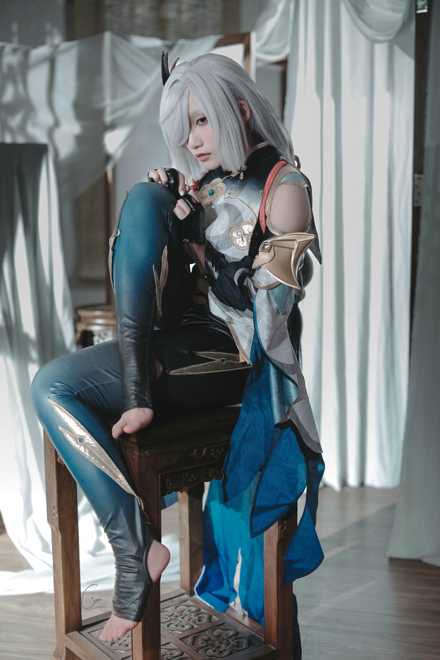 Cien恩恩 NO.010 原神 申鹤 [31P-89MB]_第1集