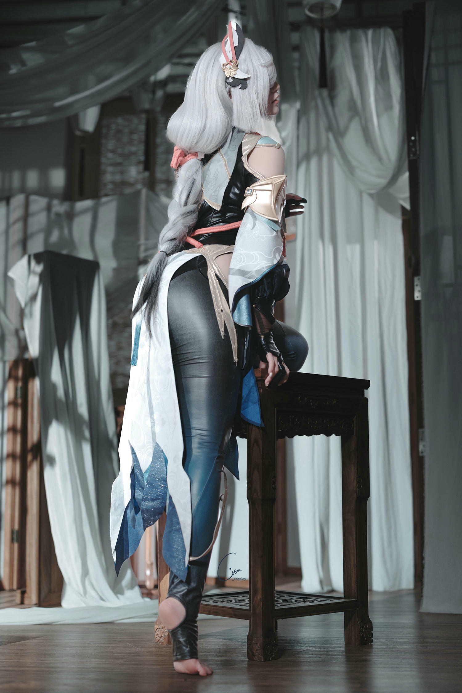 Cien恩恩 NO.010 原神 申鹤 [31P-89MB]_第1集