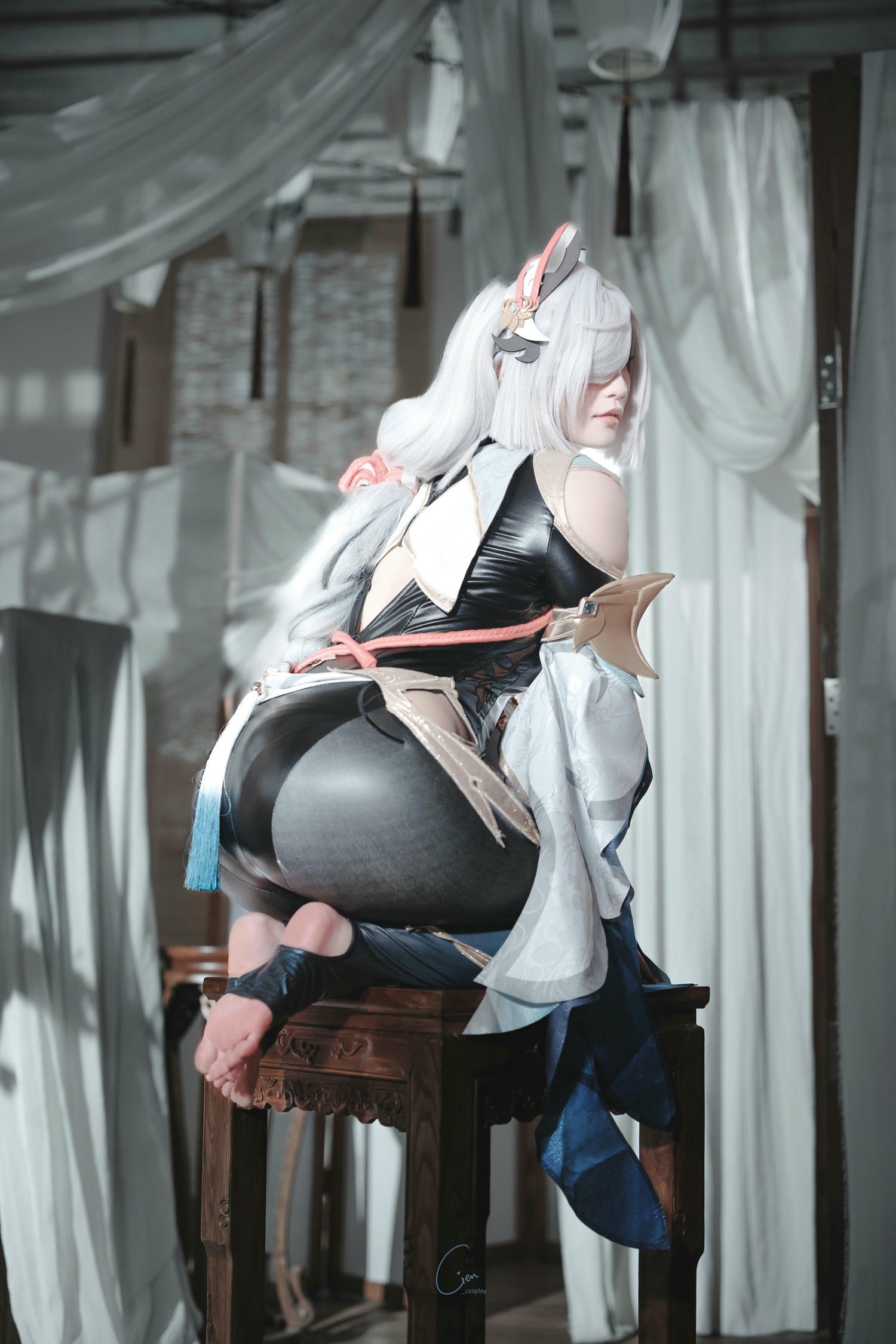 Cien恩恩 NO.010 原神 申鹤 [31P-89MB]_第1集