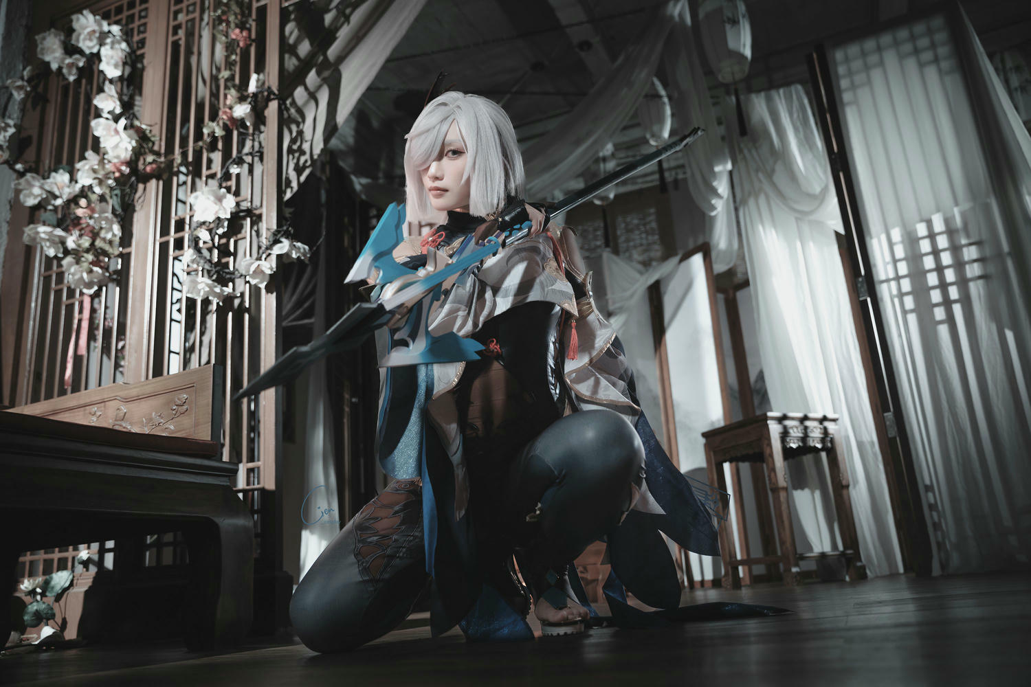 Cien恩恩 NO.010 原神 申鹤 [31P-89MB]_第1集