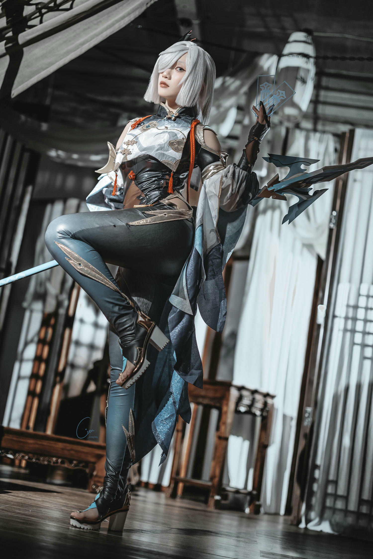 Cien恩恩 NO.010 原神 申鹤 [31P-89MB]_第2集