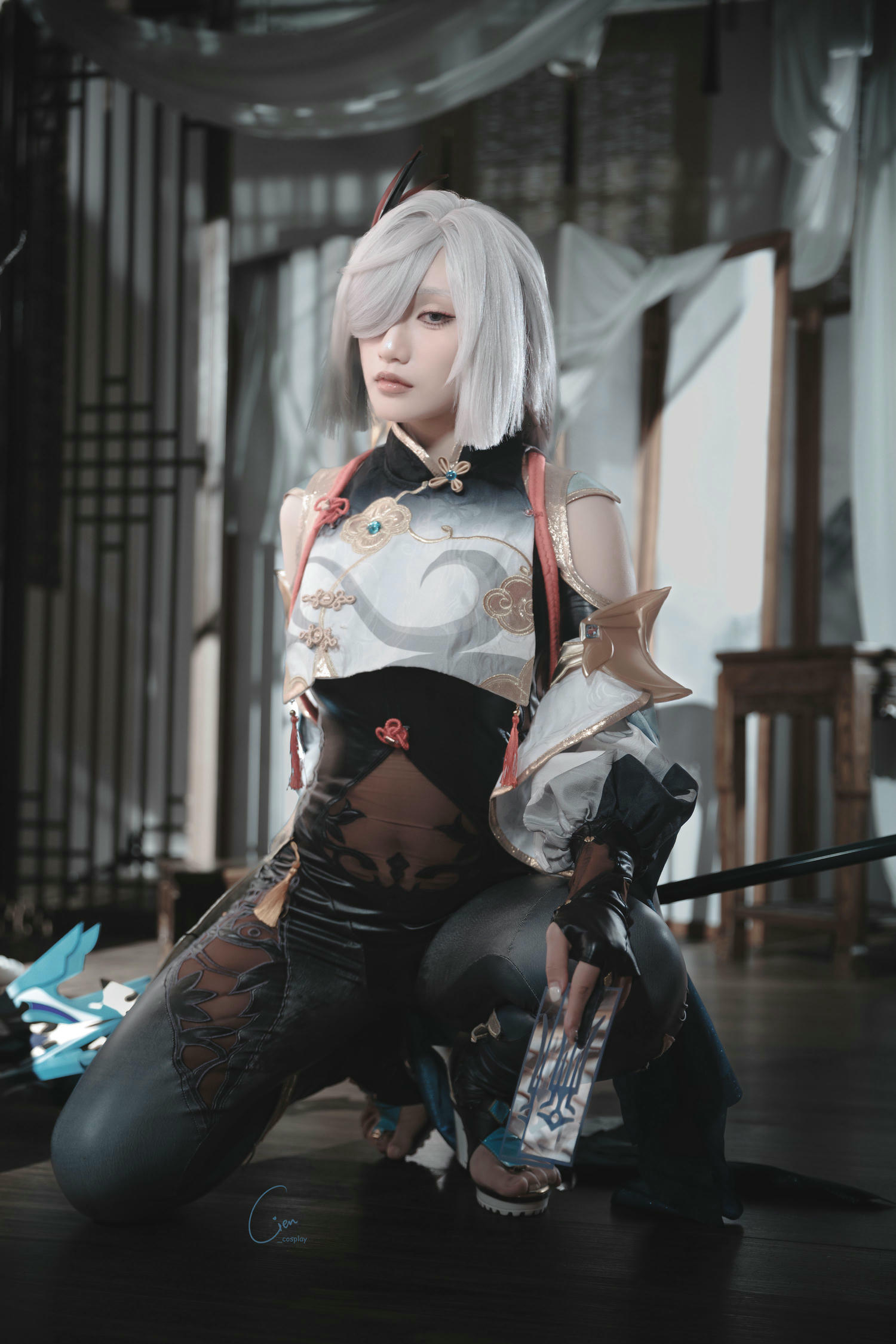 Cien恩恩 NO.010 原神 申鹤 [31P-89MB]_第1集