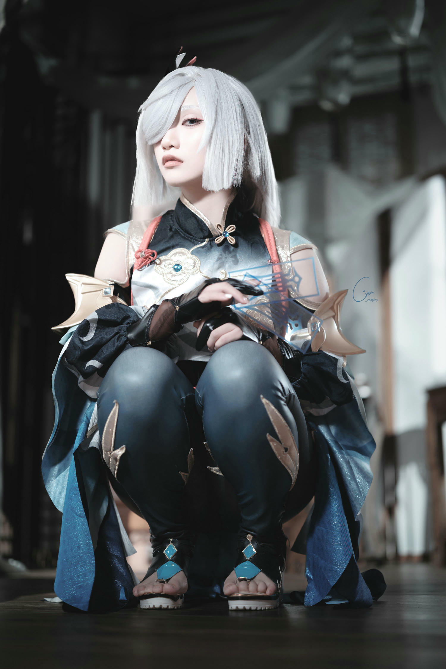 Cien恩恩 NO.010 原神 申鹤 [31P-89MB]_第1集