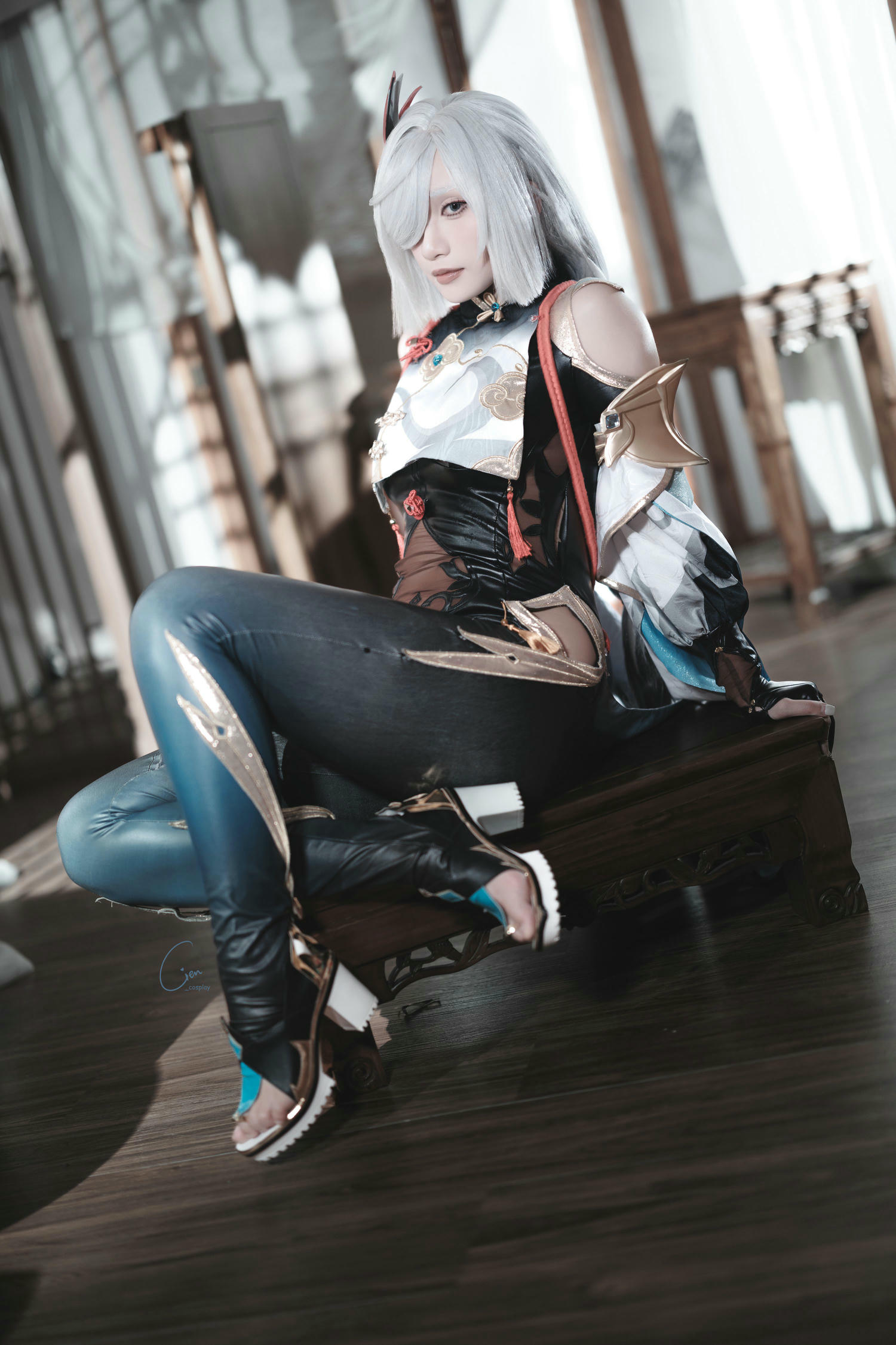 Cien恩恩 NO.010 原神 申鹤 [31P-89MB]_第1集