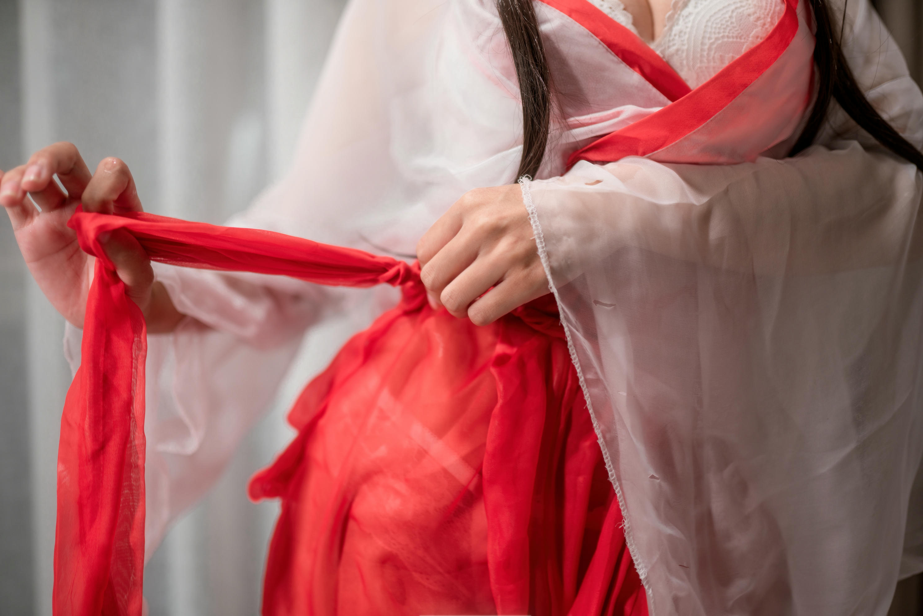 蠢沫沫 NO.099 透明巫女 [60P1V-1160MB]_第3集