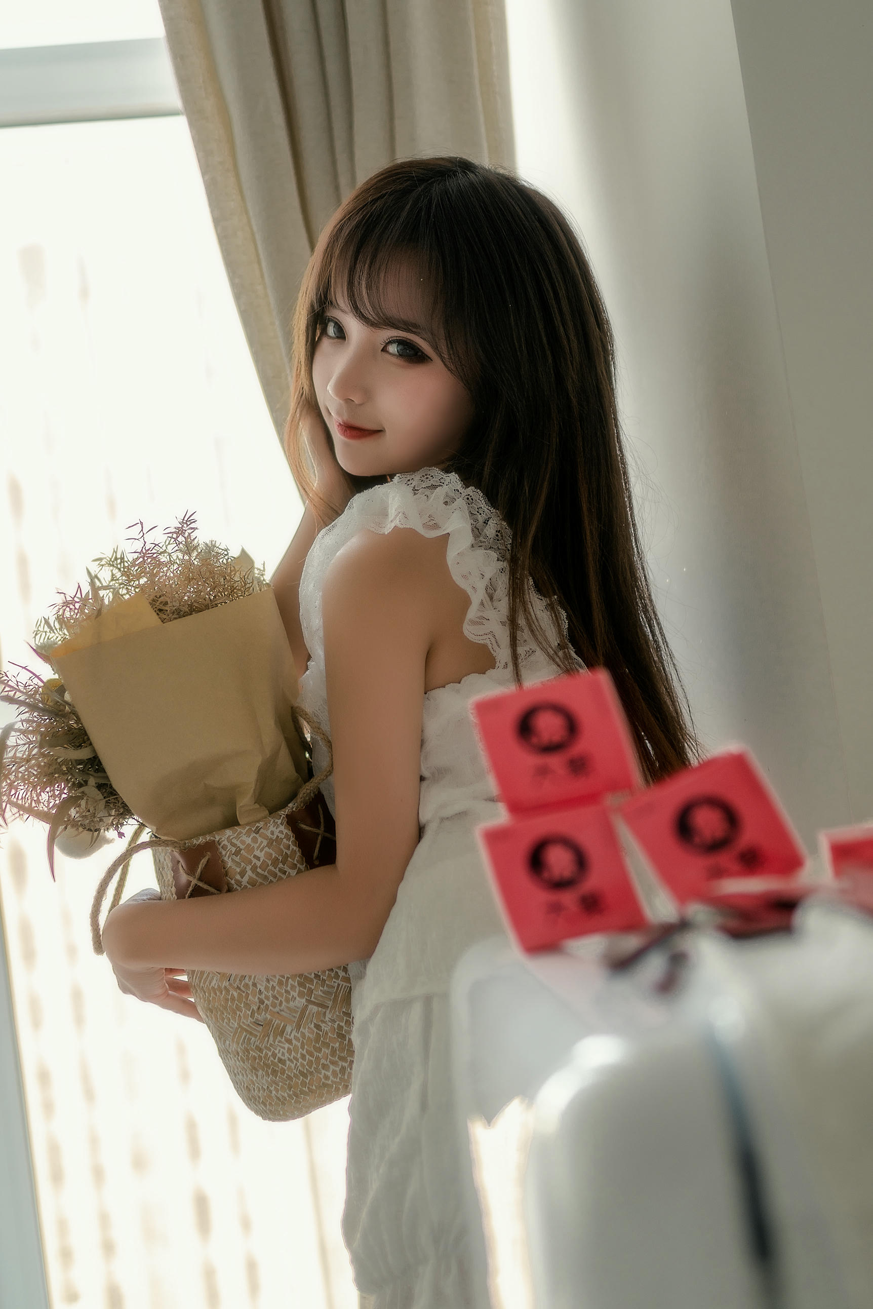 蠢沫沫 NO.100 白睡衣 [29P-271MB]_第1集