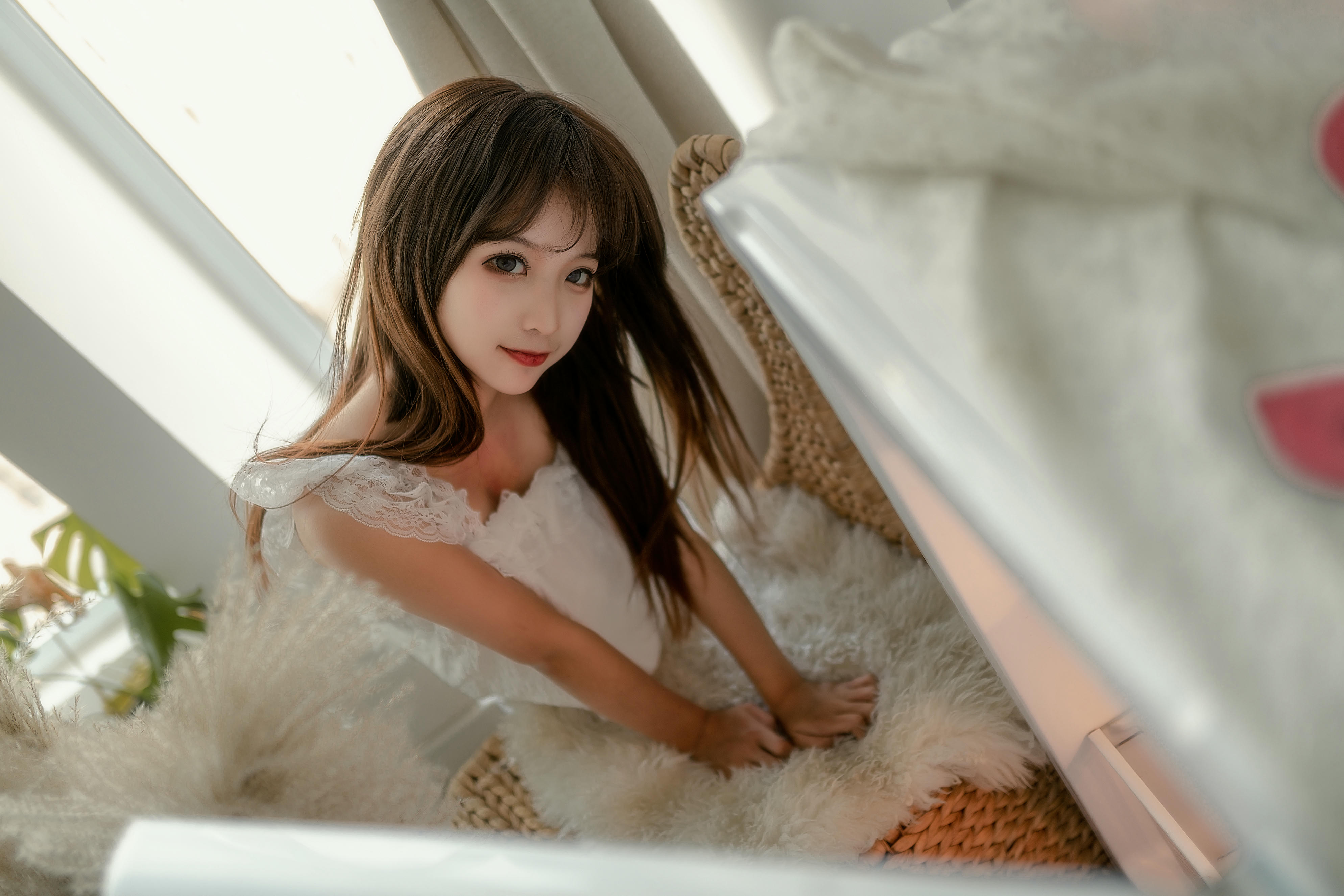 蠢沫沫 NO.100 白睡衣 [29P-271MB]_第1集