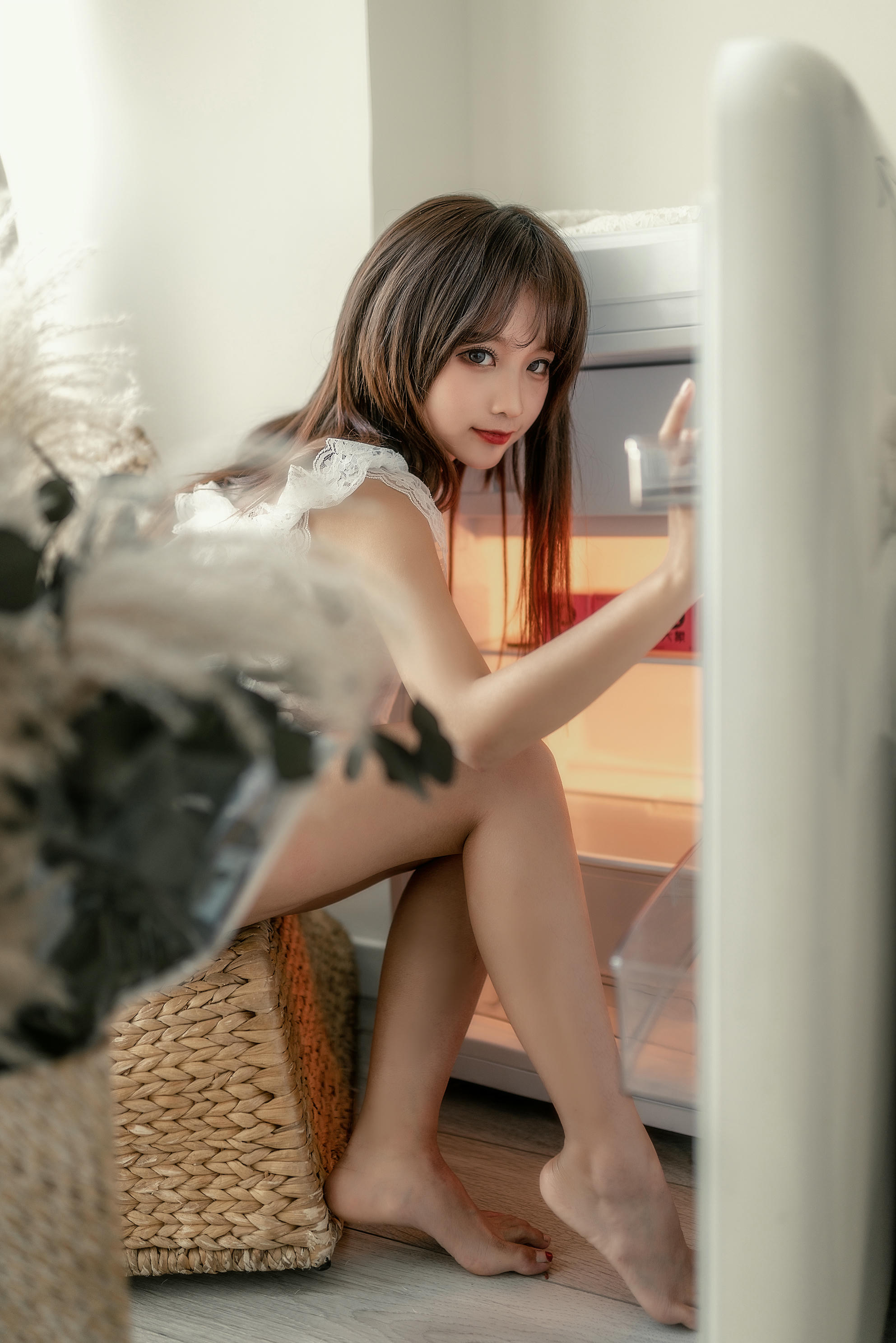 蠢沫沫 NO.100 白睡衣 [29P-271MB]_第1集