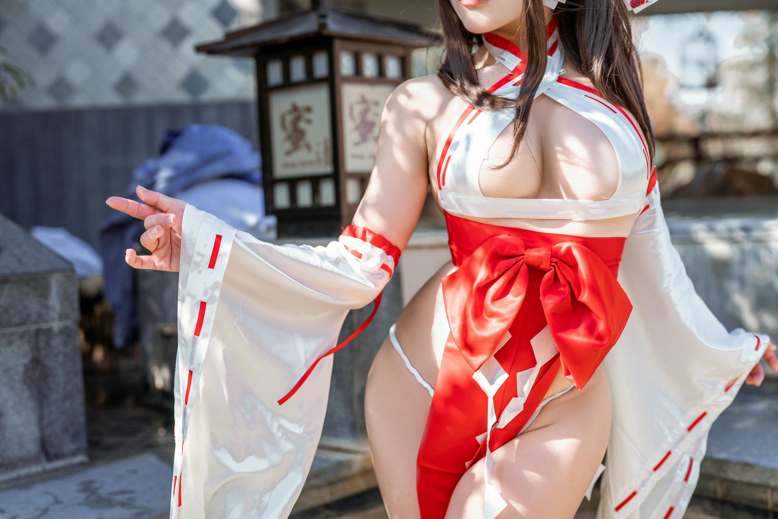 蠢沫沫 NO.105 &一笑芳香沁 双人狐 [50P-532MB]_第2集