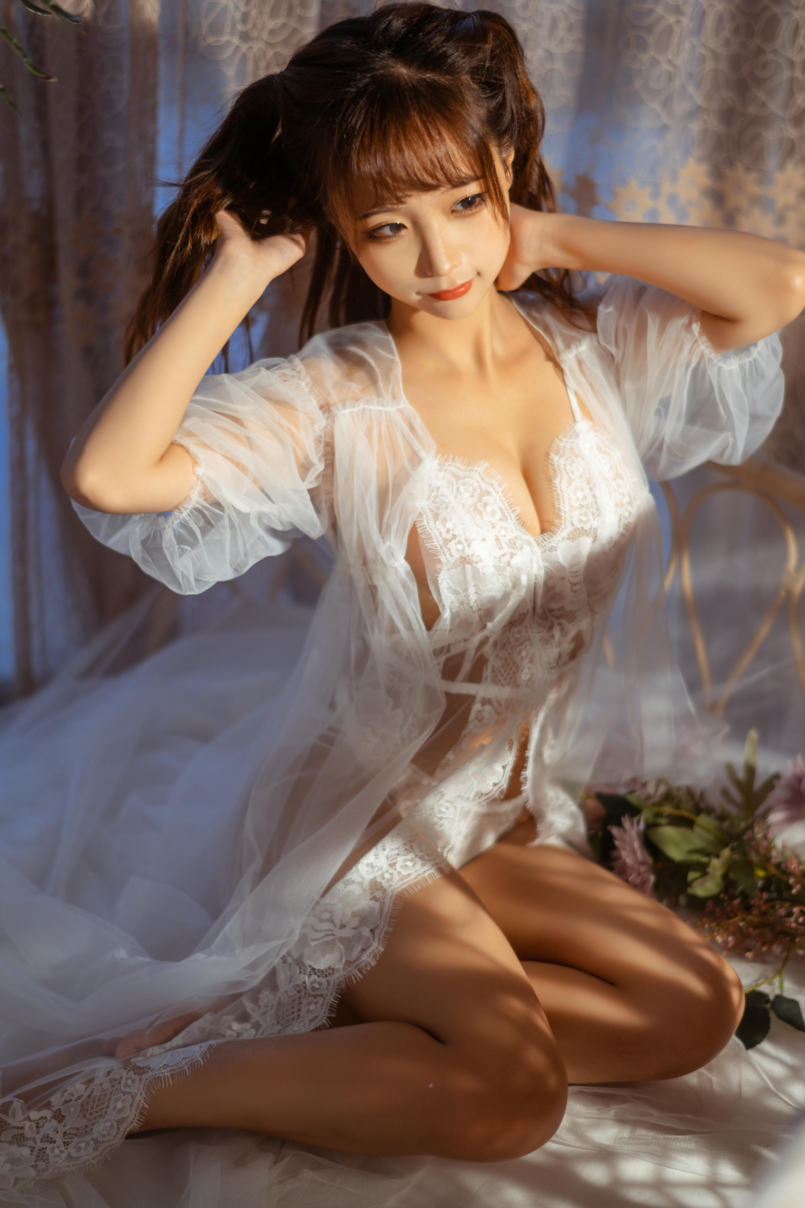 蠢沫沫 NO.108 蕾丝睡衣 [31P-620MB]_第1集