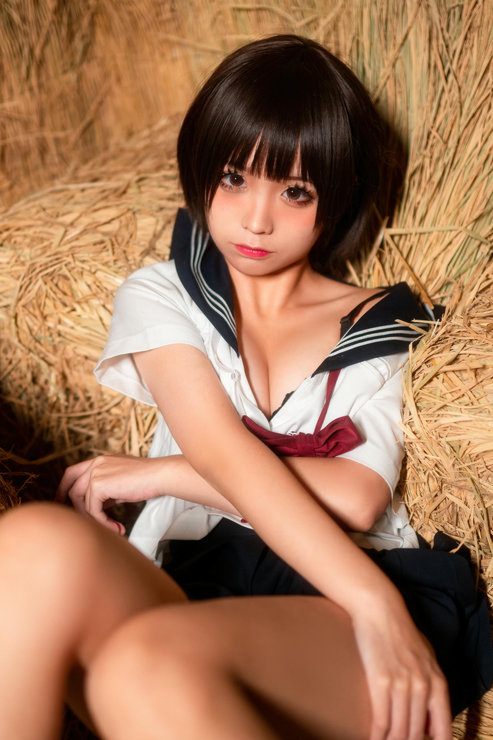 蠢沫沫 NO.012 稻草 [50P 606MB]_第1集