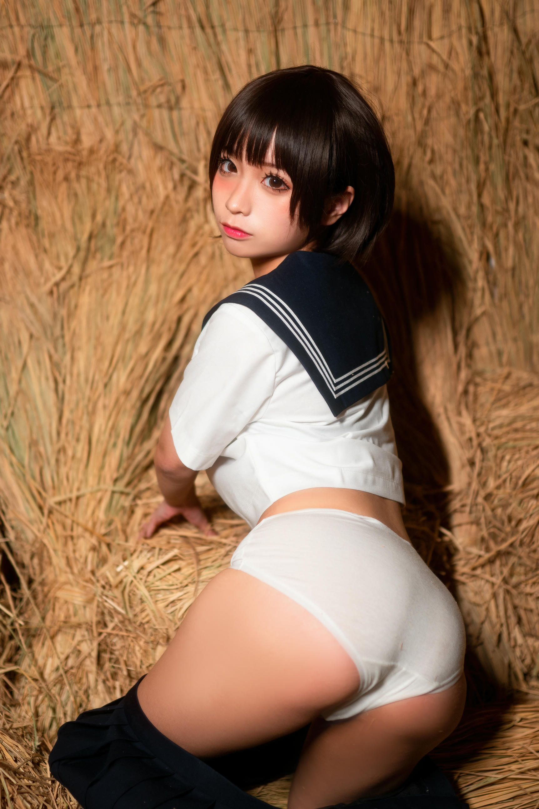 蠢沫沫 NO.012 稻草 [50P 606MB]_第1集