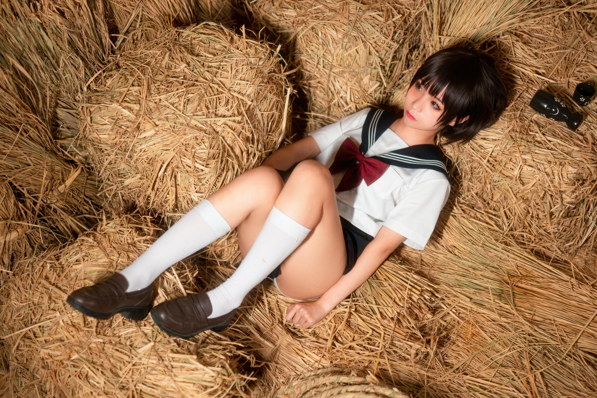 蠢沫沫 NO.012 稻草 [50P 606MB]_第2集