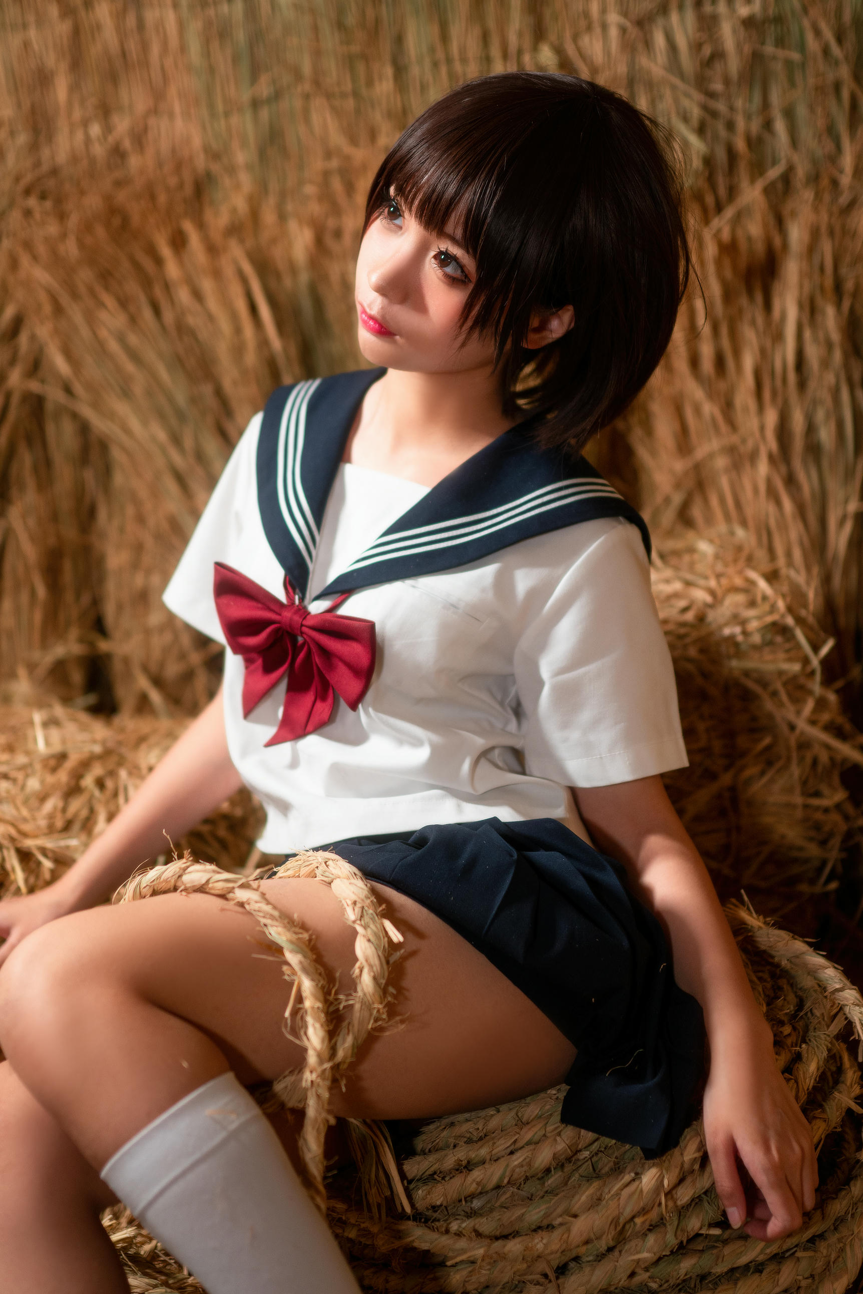 蠢沫沫 NO.012 稻草 [50P 606MB]_第2集