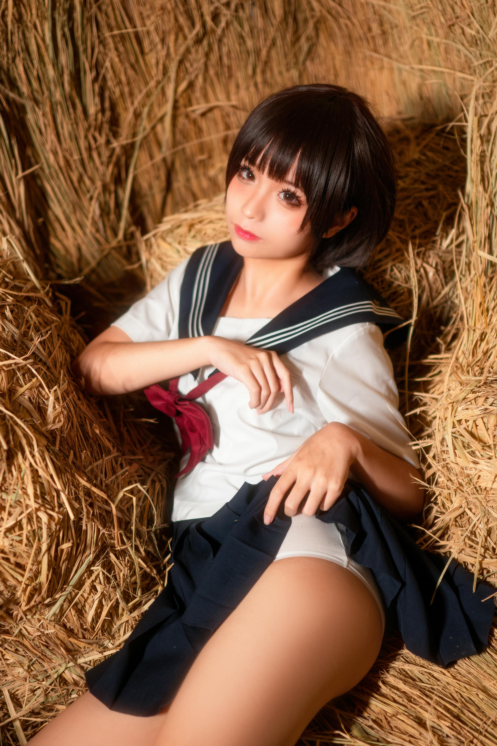 蠢沫沫 NO.012 稻草 [50P 606MB]_第1集