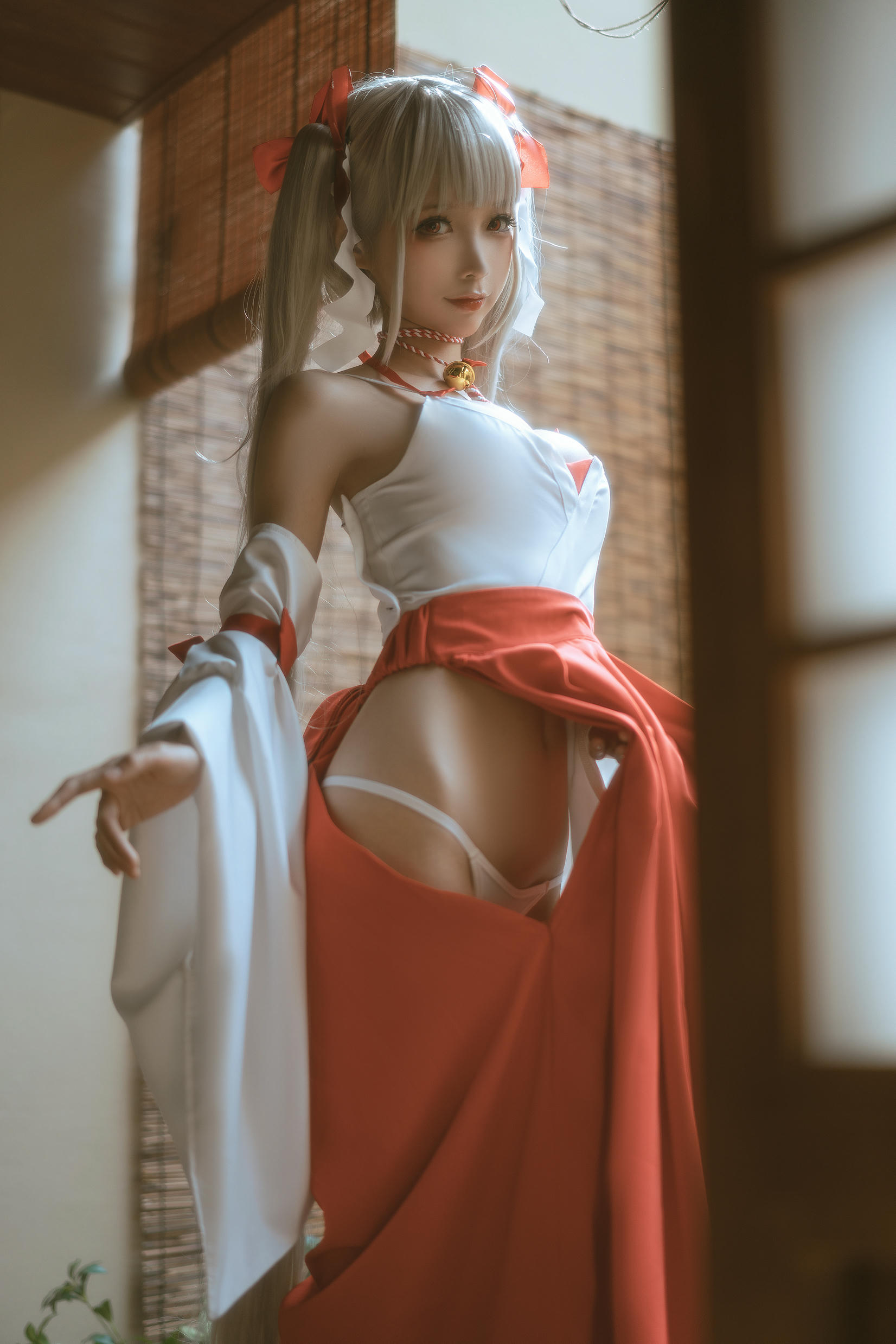 蠢沫沫 NO.130 可畏  巫女 [55P 787MB]_第2集