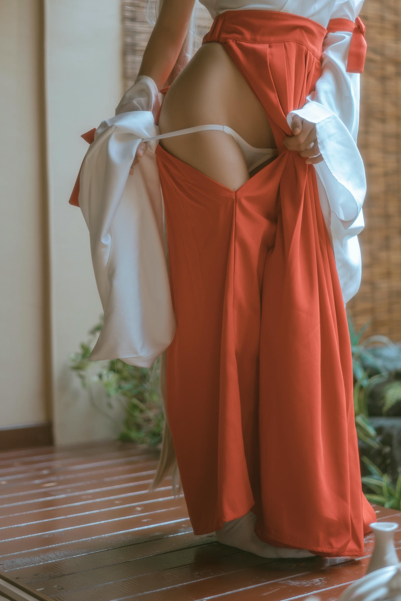 蠢沫沫 NO.130 可畏  巫女 [55P 787MB]_第2集