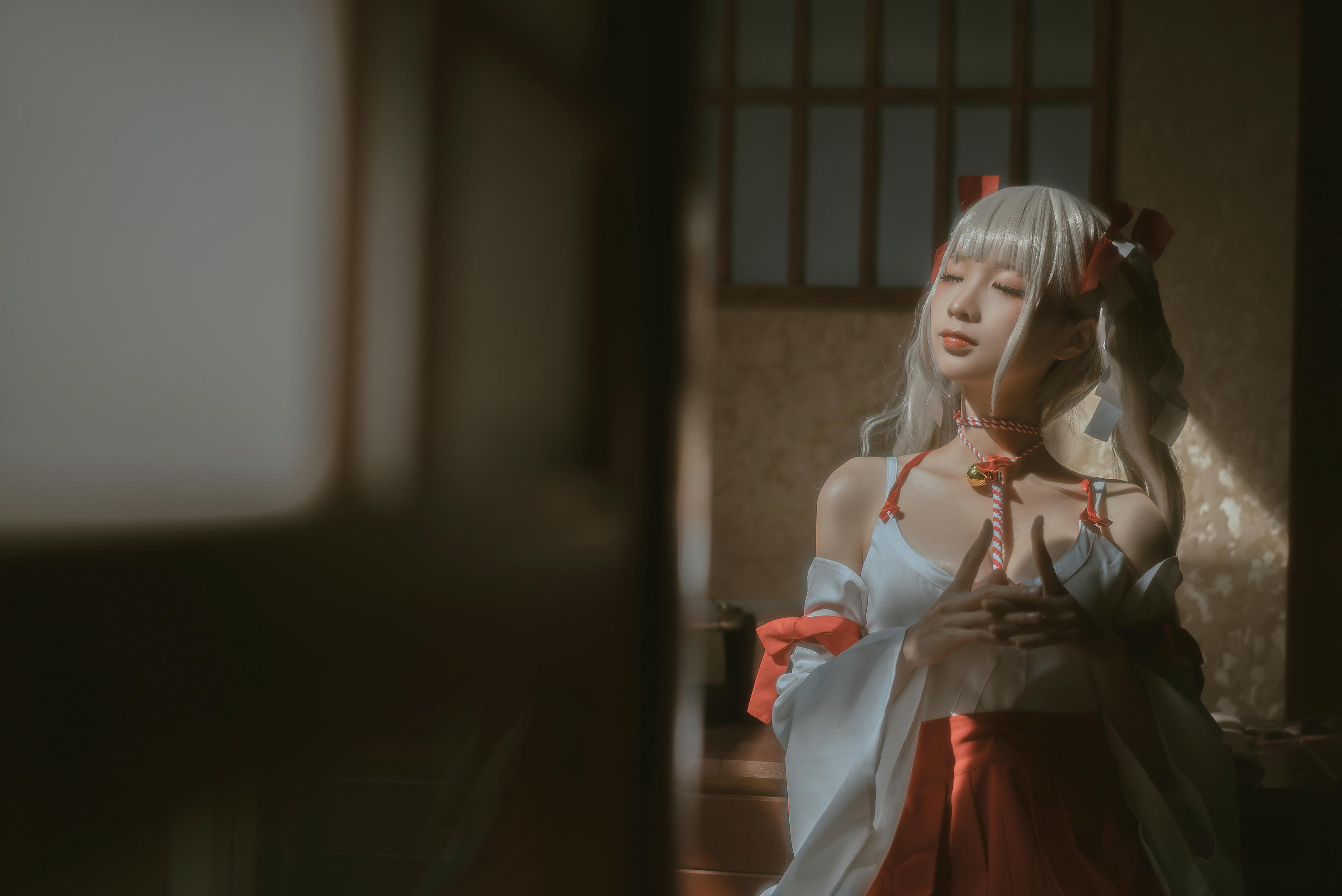 蠢沫沫 NO.130 可畏  巫女 [55P 787MB]_第3集