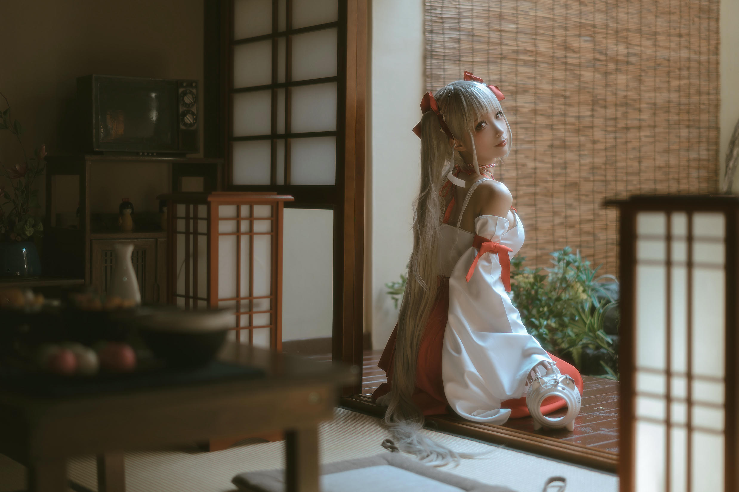 蠢沫沫 NO.130 可畏  巫女 [55P 787MB]_第1集