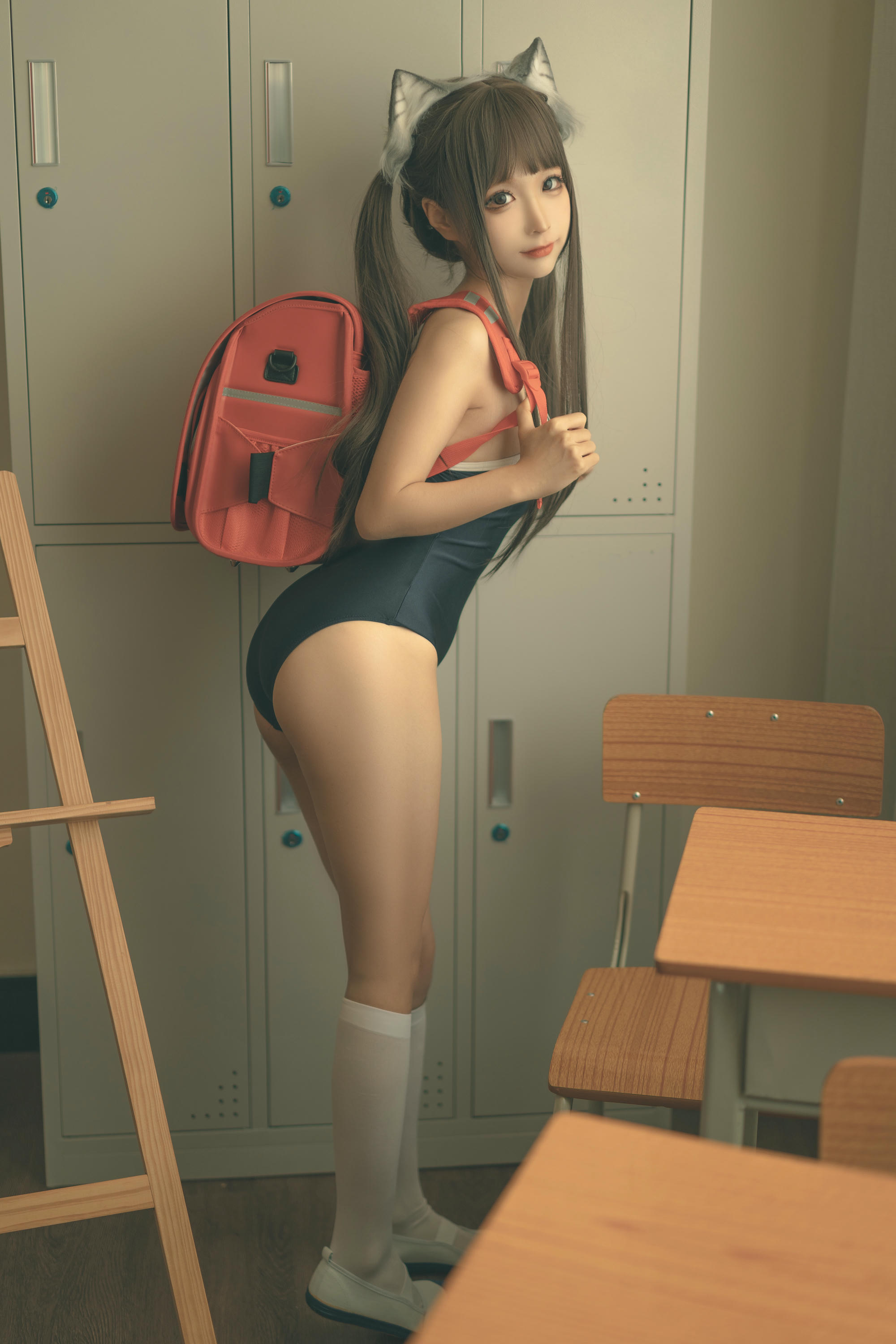 蠢沫沫 NO.133 放学后 绅士版[130P 1200MB]_第2集