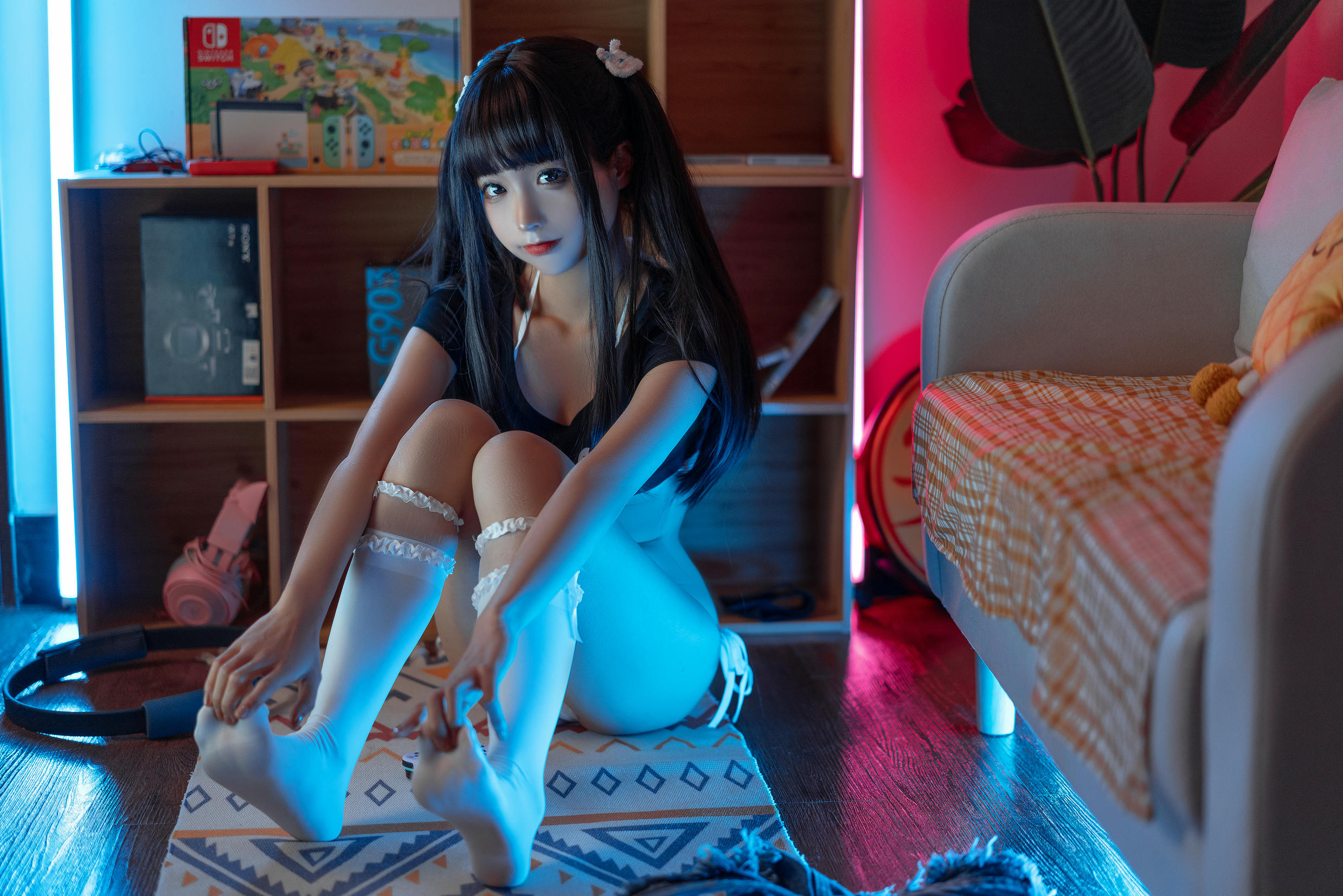 蠢沫沫 NO.136 健身环 [140P 2GB]_第3集