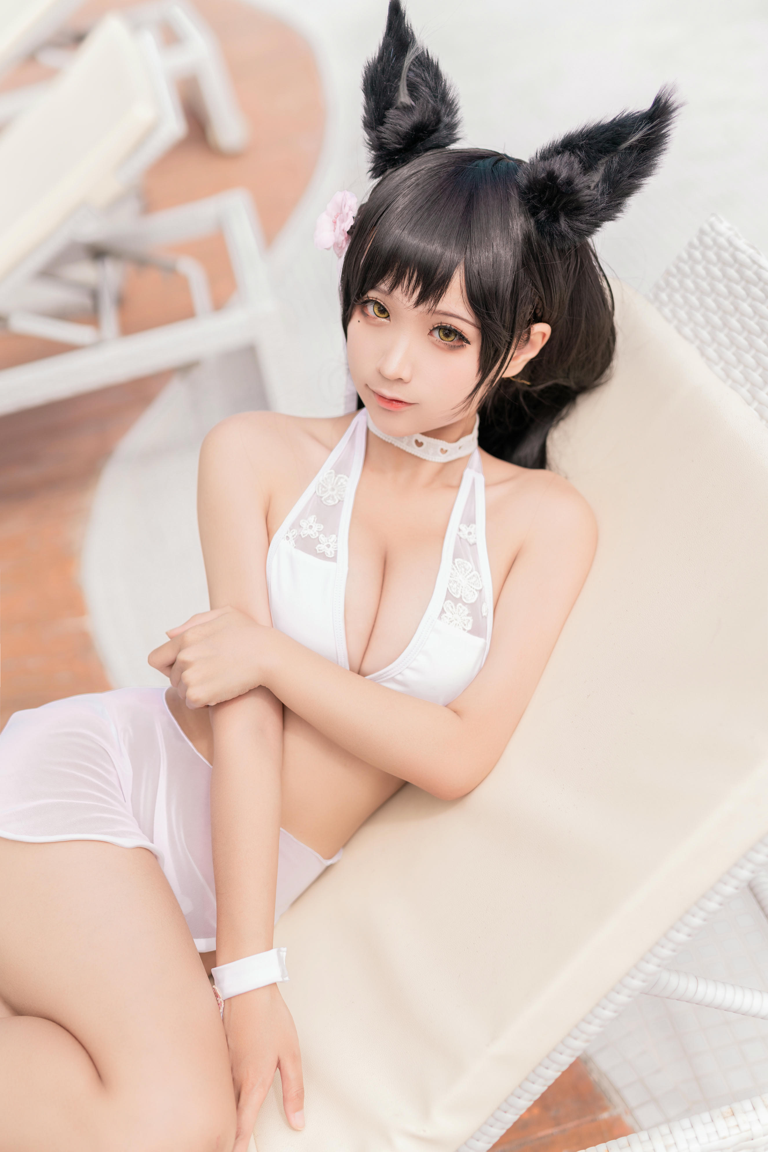 蠢沫沫 NO.138 爱宕犬 泳装 [37P-524MB]_第1集