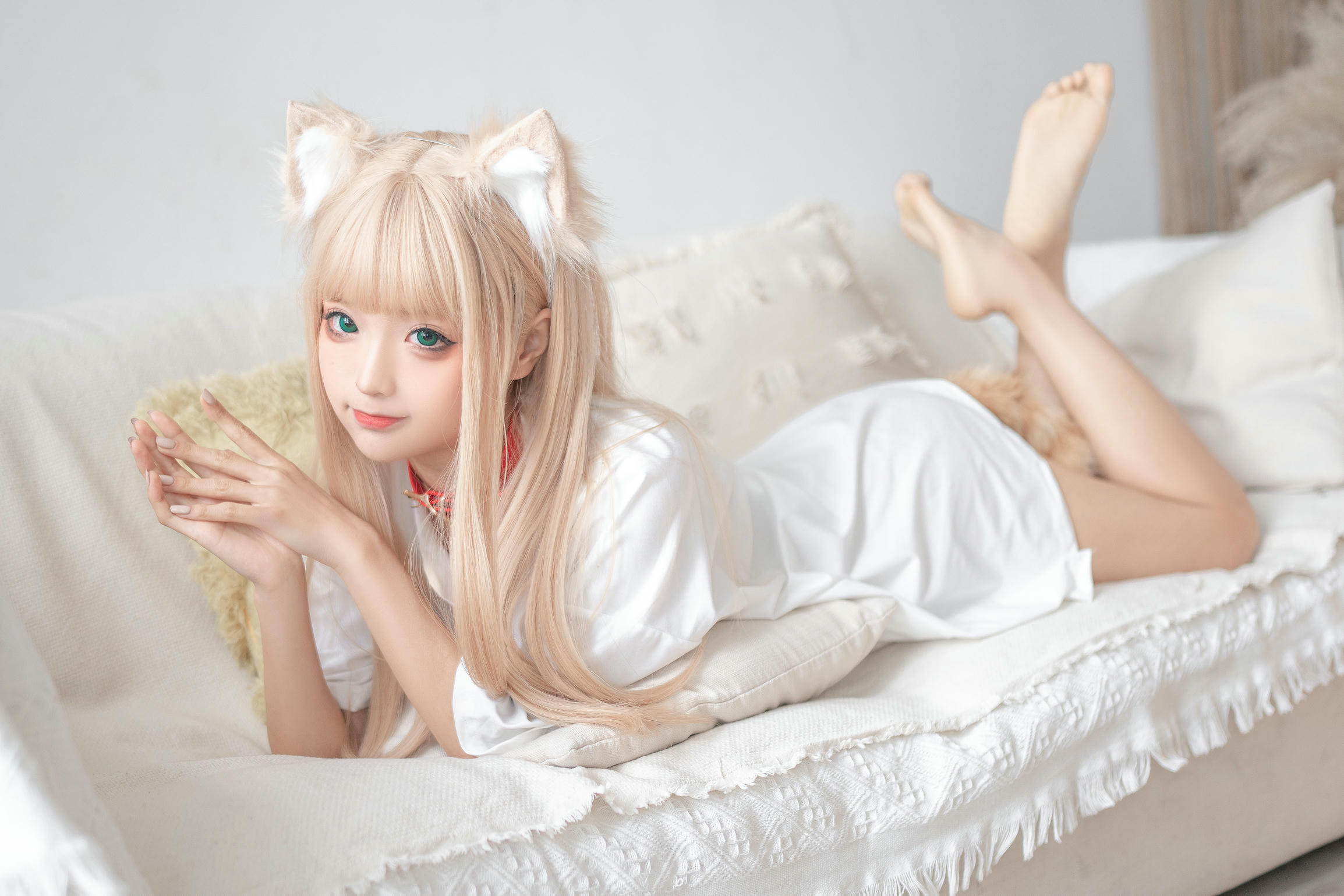 蠢沫沫 NO.147 黄豆粉 绅士版[130P 1GB]_第2集