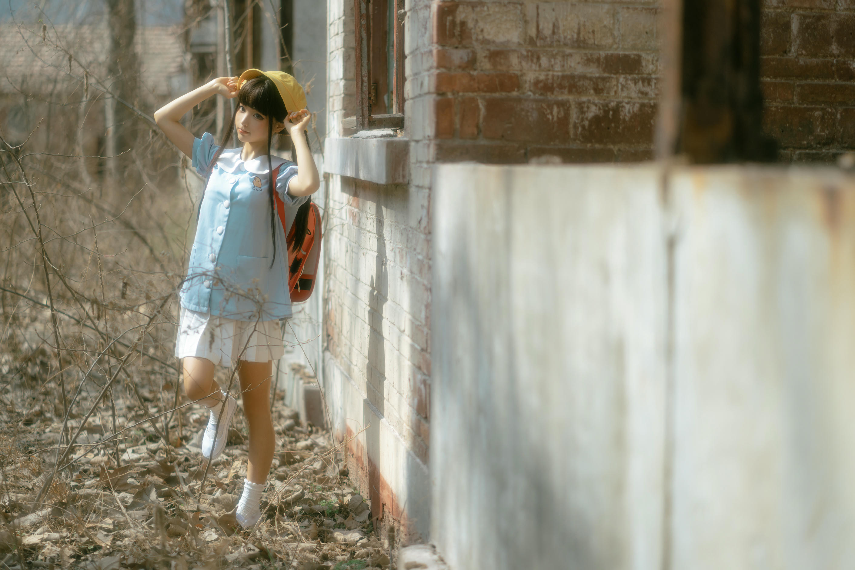 蠢沫沫 NO.154 小黄帽 绅士版 [156P-1.49G]_第1集