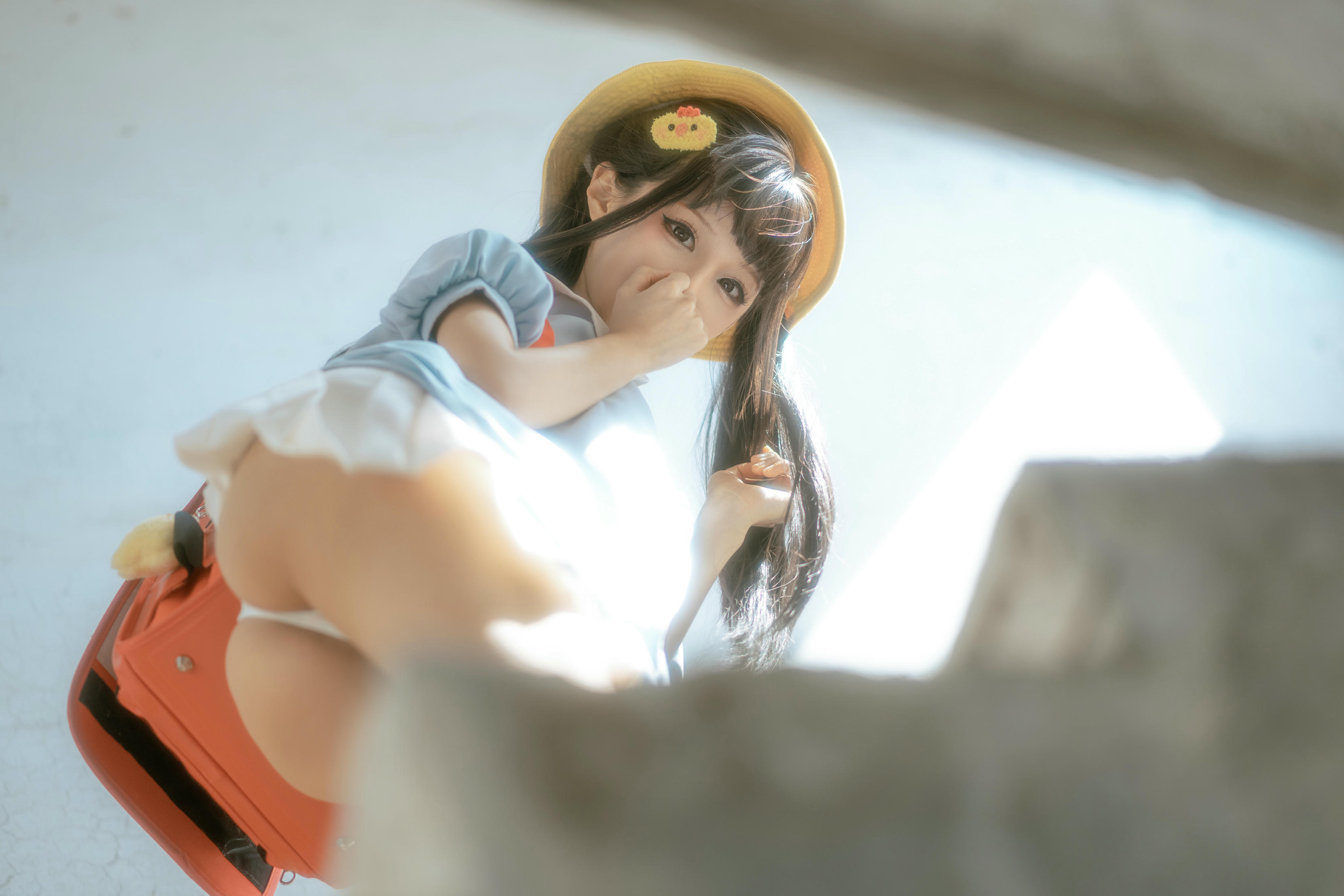 蠢沫沫 NO.154 小黄帽 绅士版 [156P-1.49G]_第2集