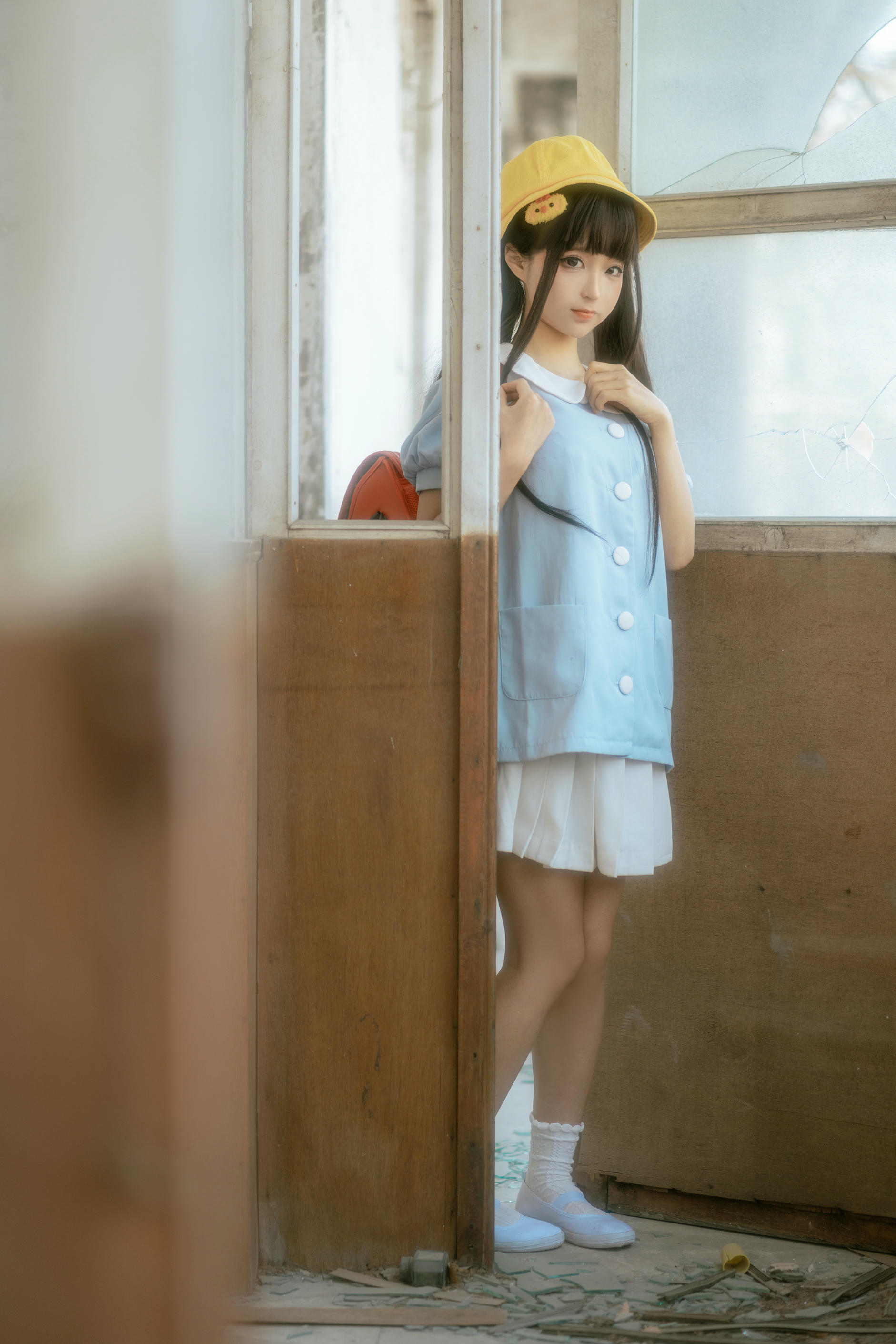 蠢沫沫 NO.154 小黄帽 绅士版 [156P-1.49G]_第2集