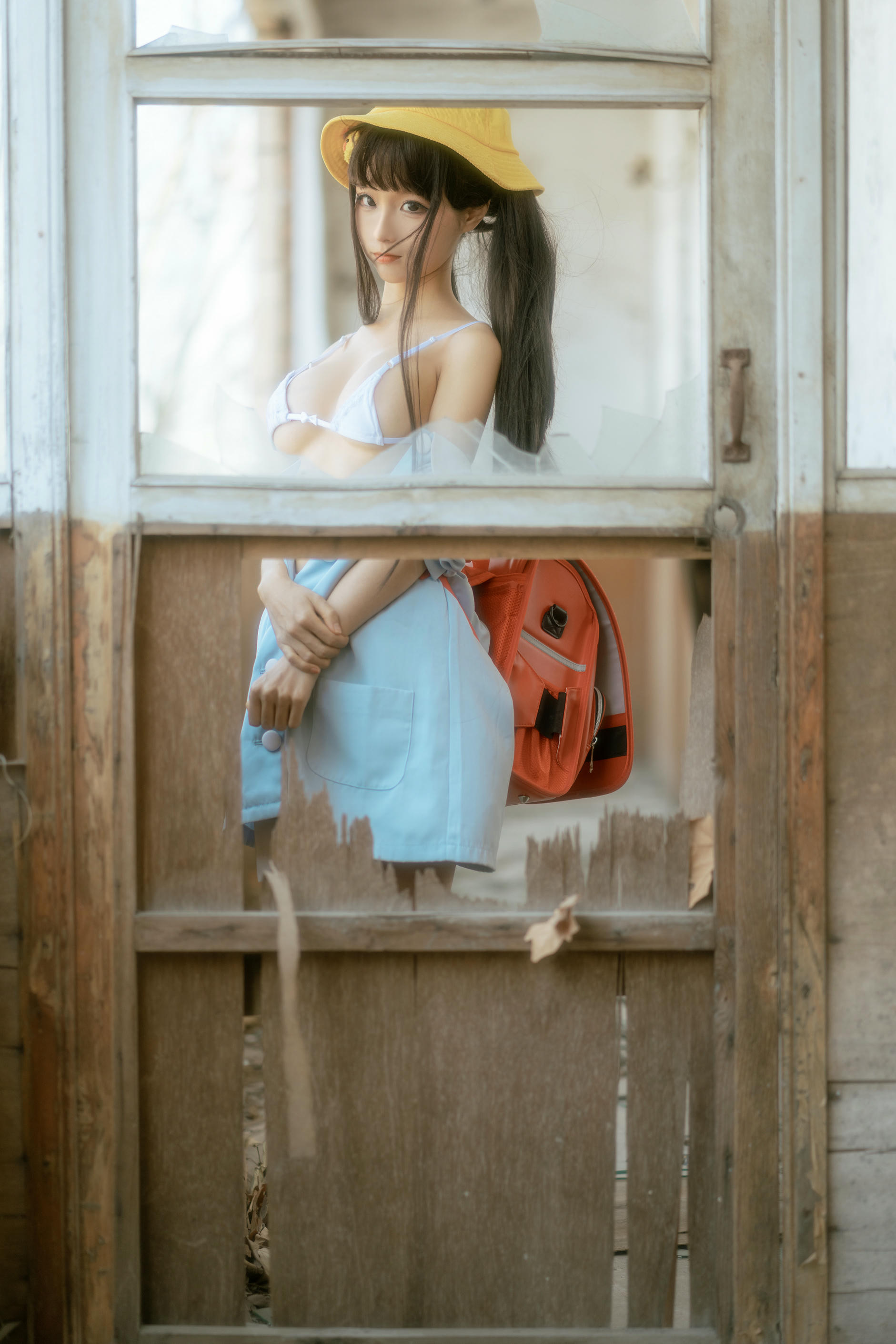 蠢沫沫 NO.154 小黄帽 绅士版 [156P-1.49G]_第3集