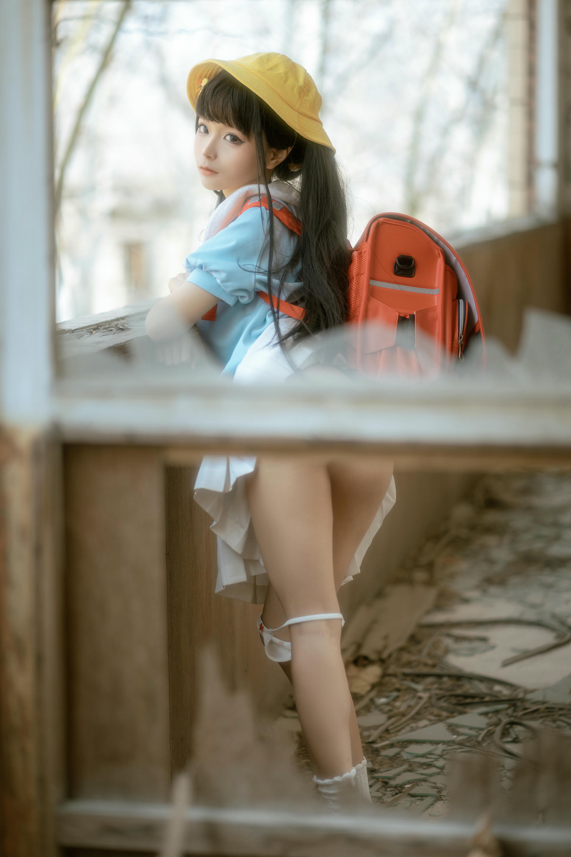 蠢沫沫 NO.154 小黄帽 绅士版 [156P-1.49G]_第3集