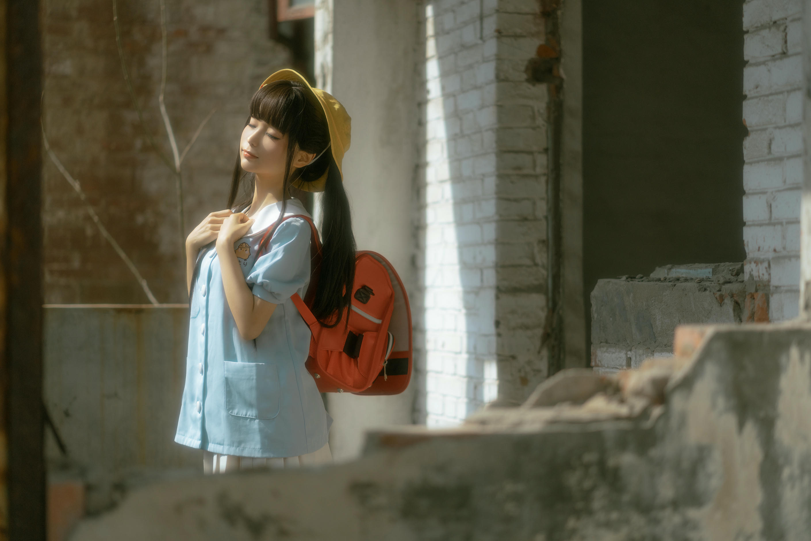 蠢沫沫 NO.154 小黄帽 绅士版 [156P-1.49G]_第1集