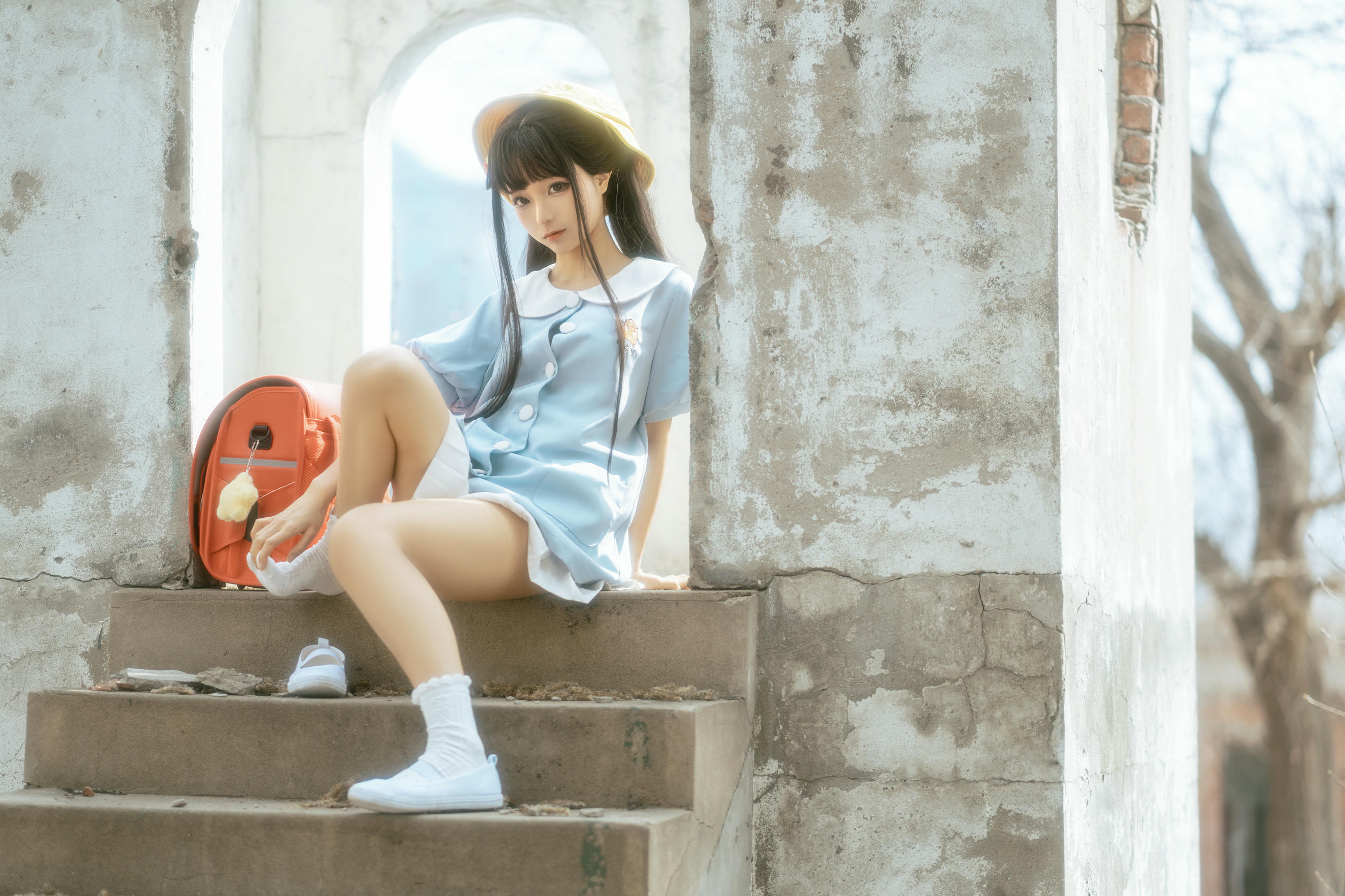 蠢沫沫 NO.154 小黄帽 绅士版 [156P-1.49G]_第5集