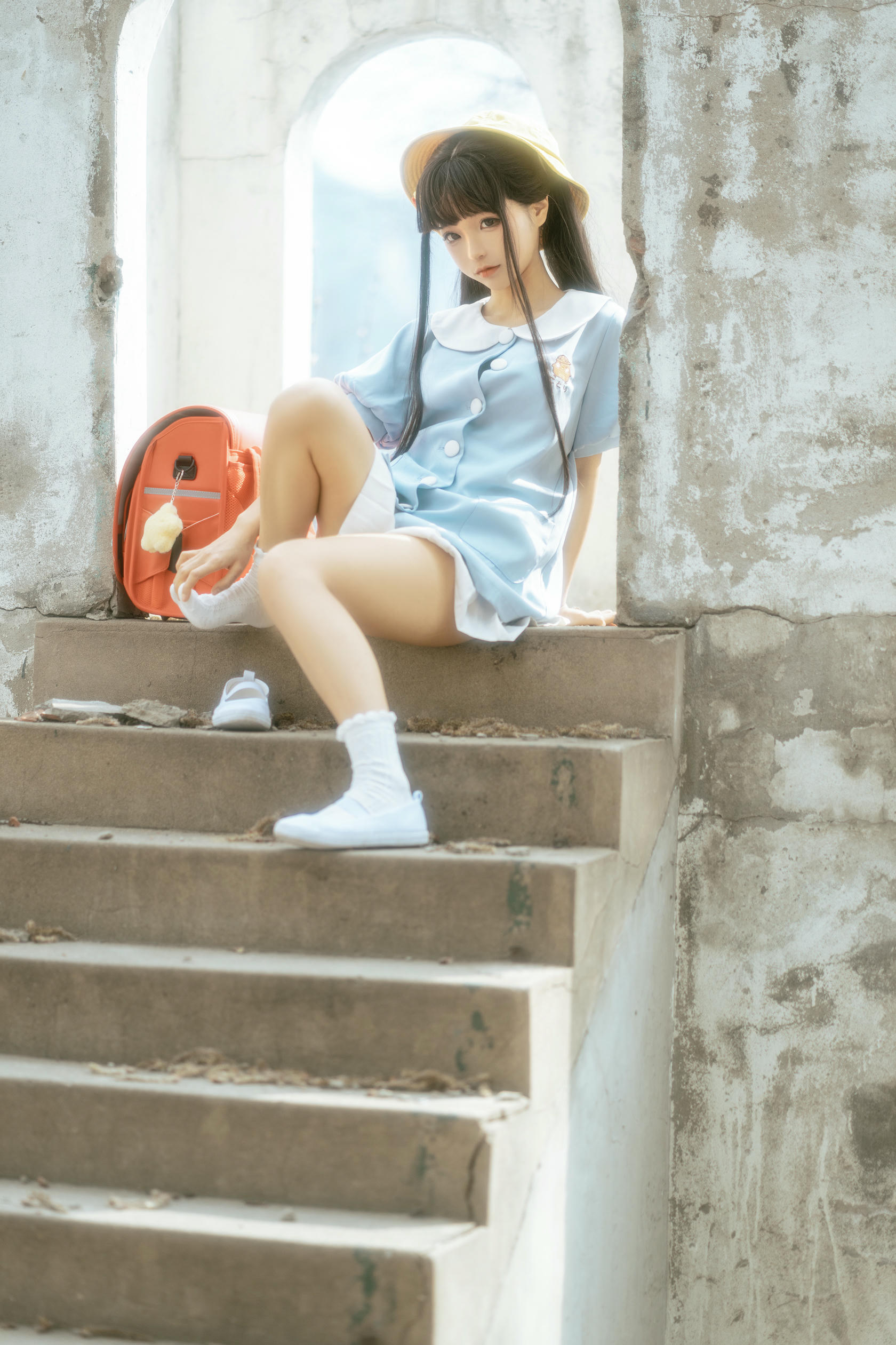 蠢沫沫 NO.154 小黄帽 绅士版 [156P-1.49G]_第5集