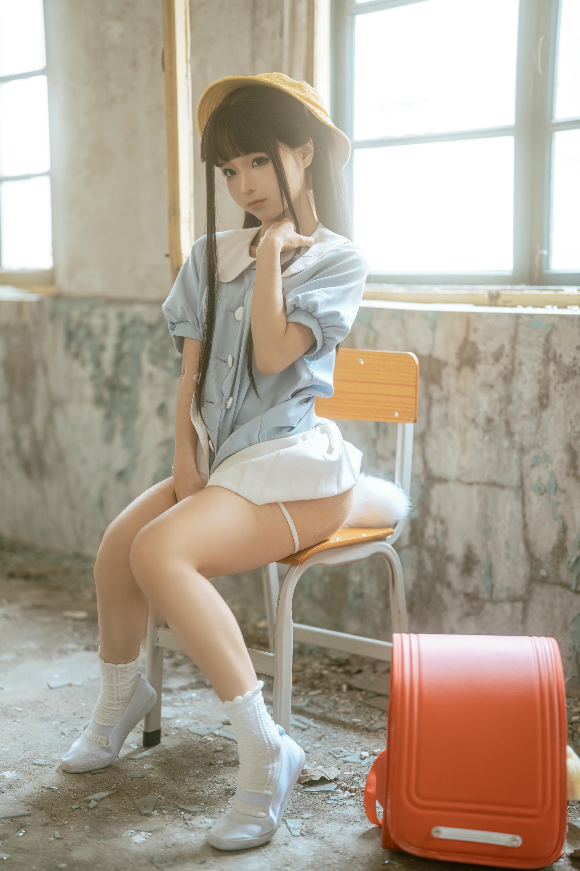 蠢沫沫 NO.154 小黄帽 绅士版 [156P-1.49G]_第5集