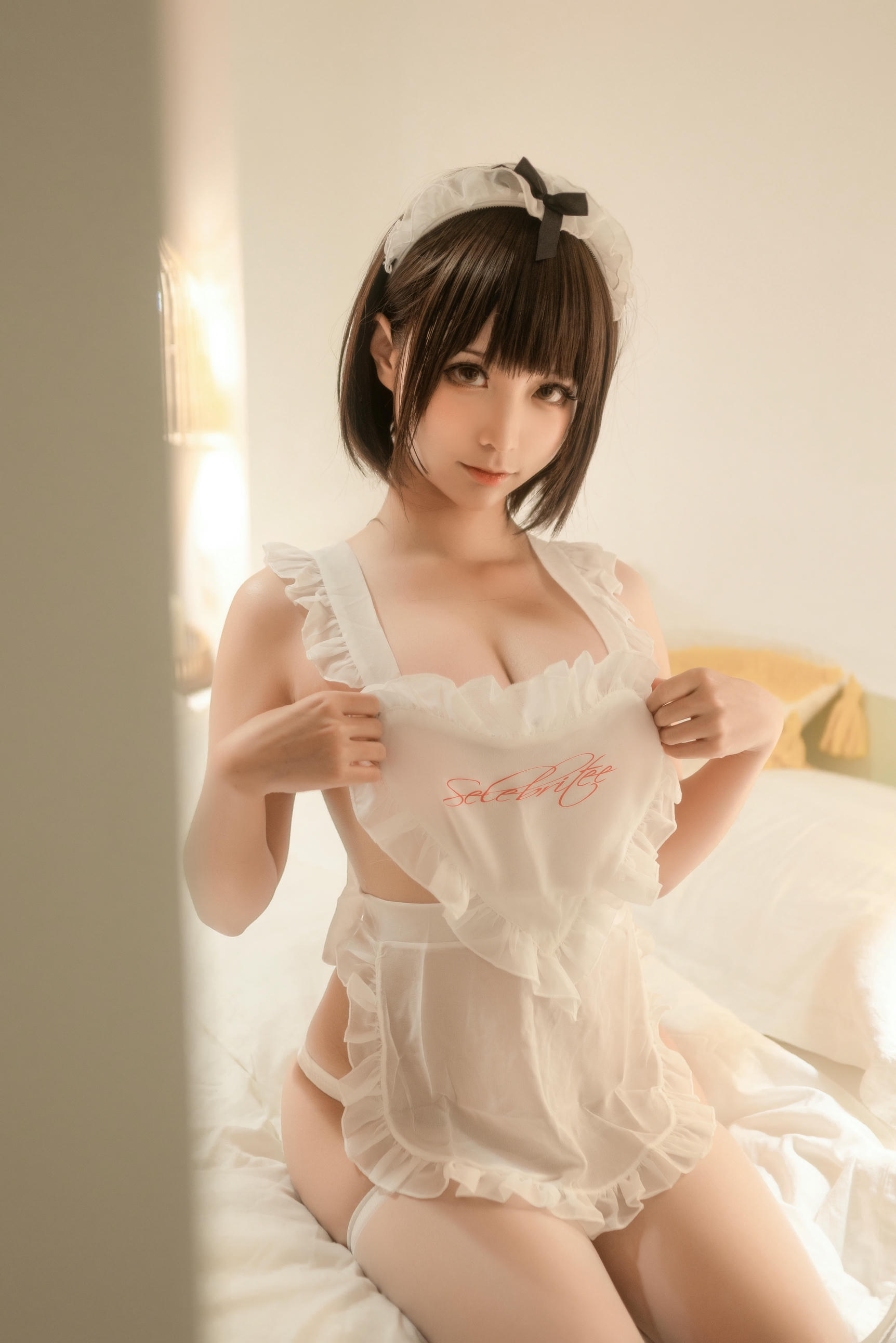 蠢沫沫 NO.155 沫沫真爱版 爱心围裙 [50P-369MB]_第1集