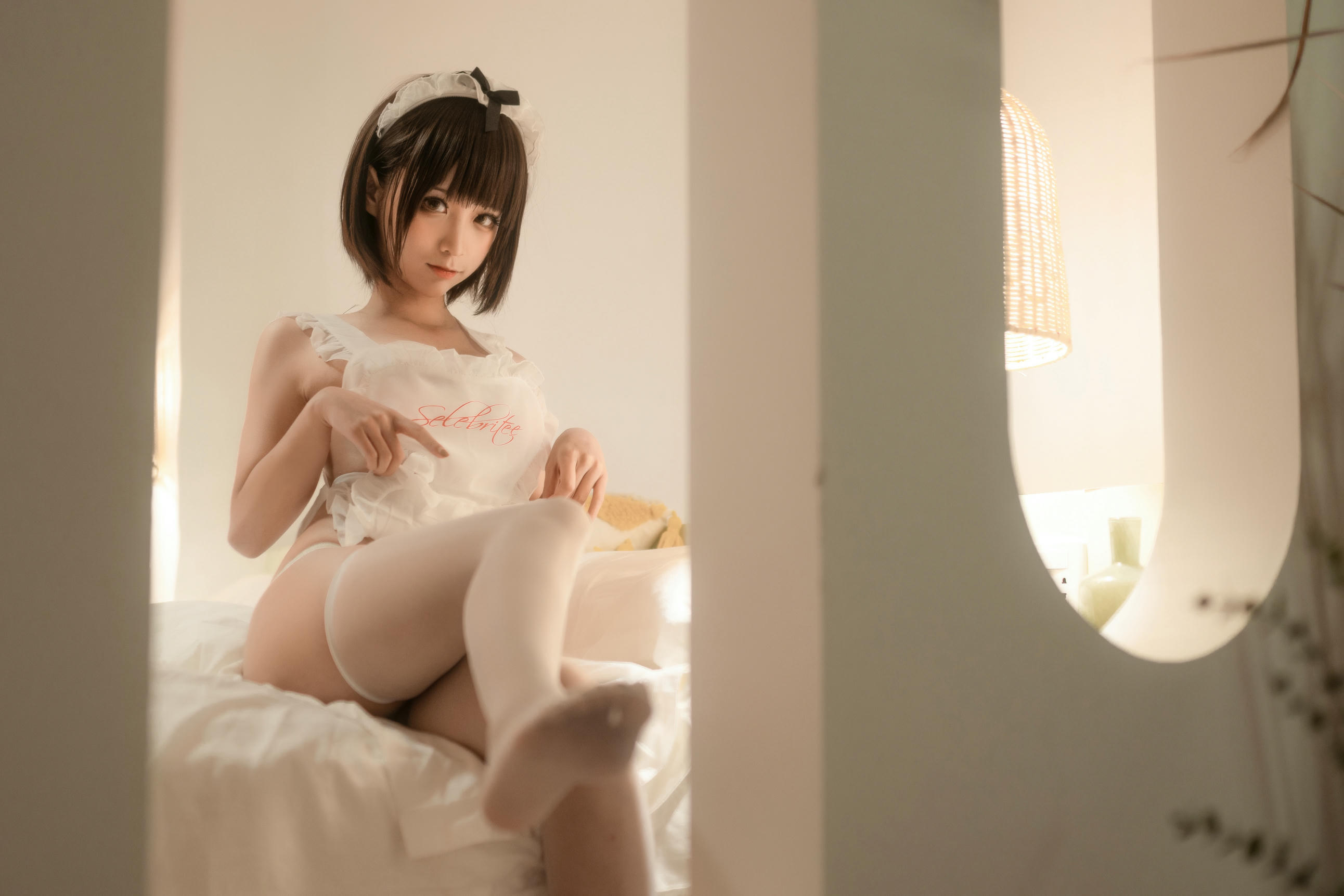 蠢沫沫 NO.155 沫沫真爱版 爱心围裙 [50P-369MB]_第1集