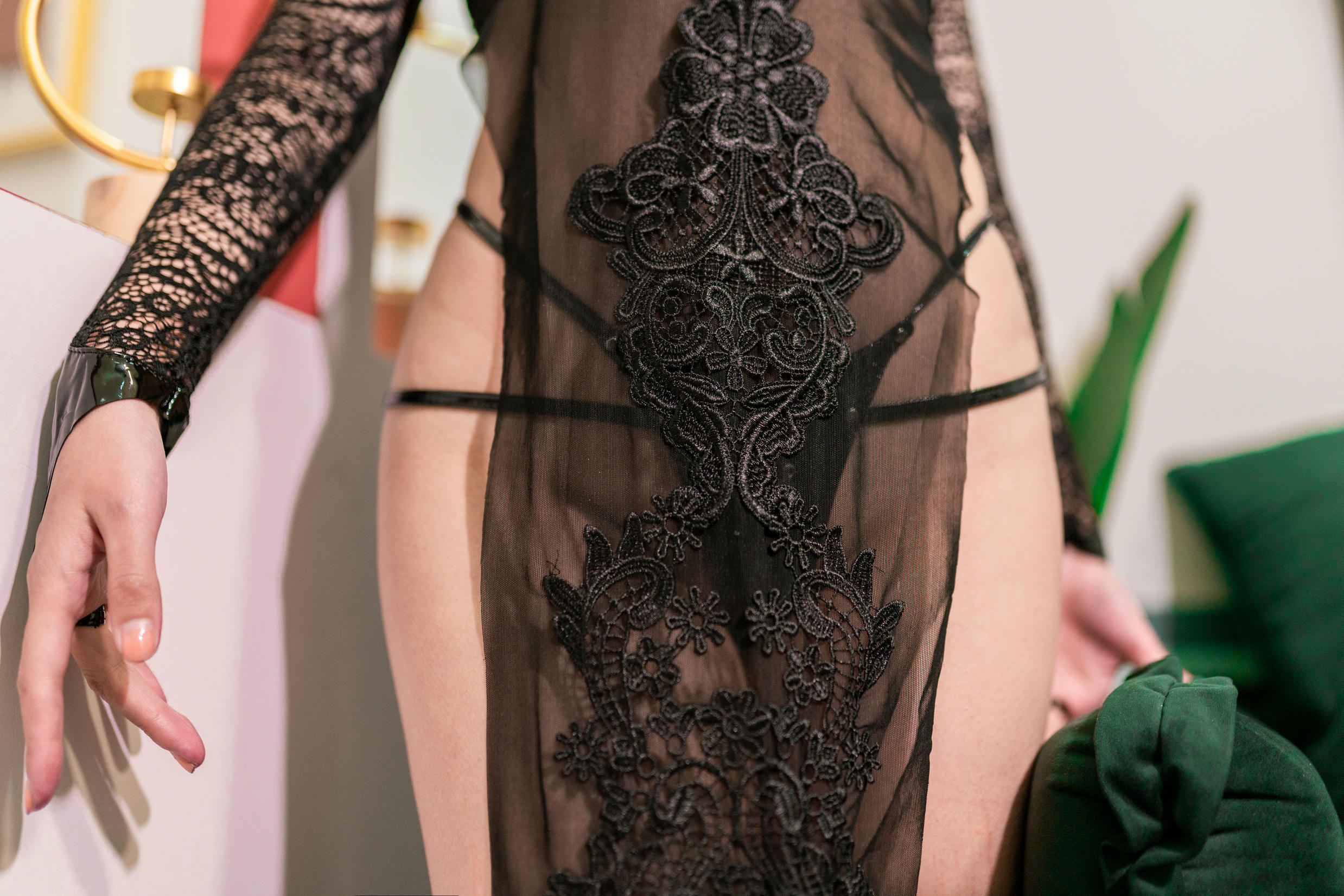 蠢沫沫 NO.158 沫沫真爱版 生日黑旗袍 [40P-413MB]_第2集