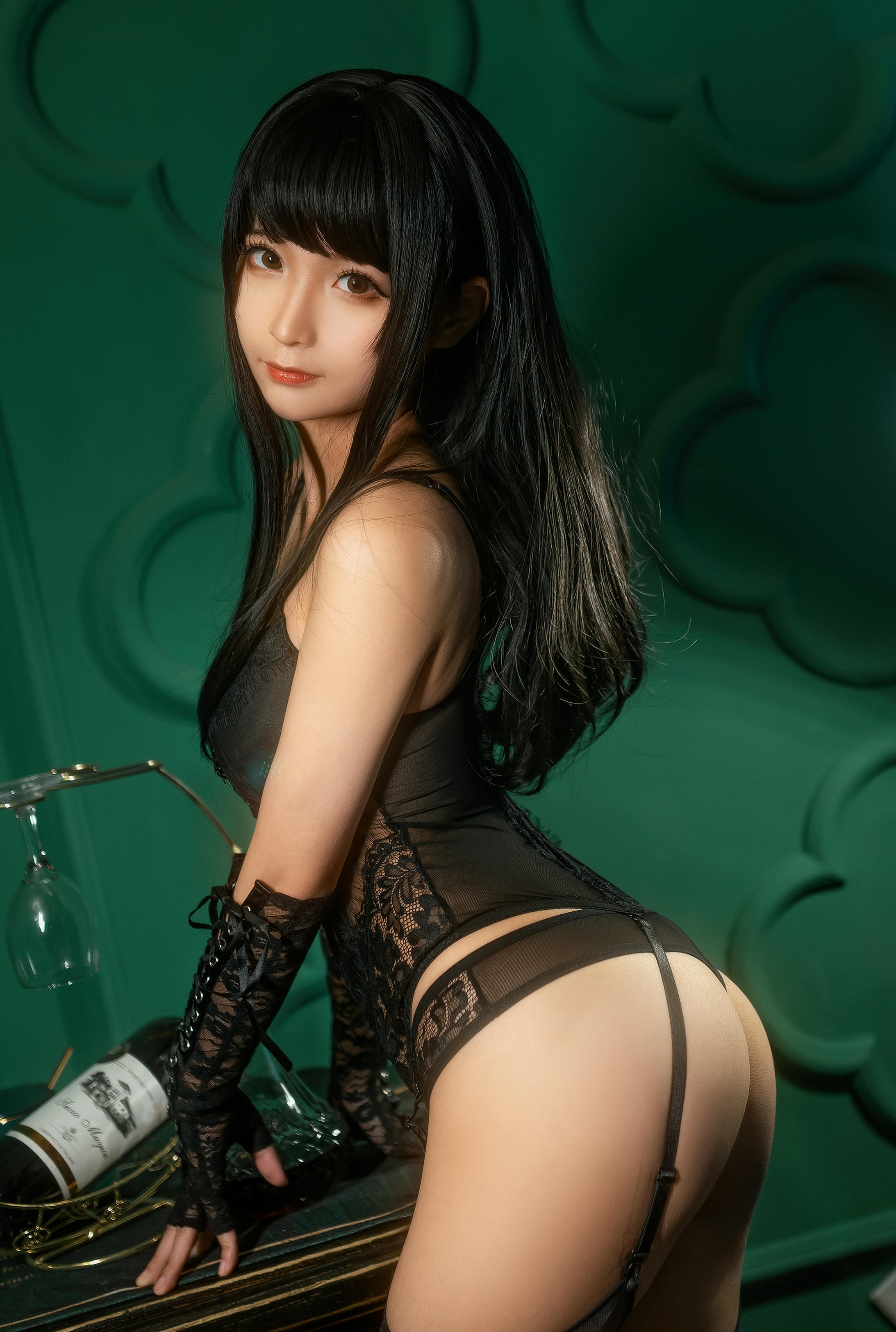 蠢沫沫 NO.166 沫沫真爱版 黑内衣 [40P-500MB]_第1集