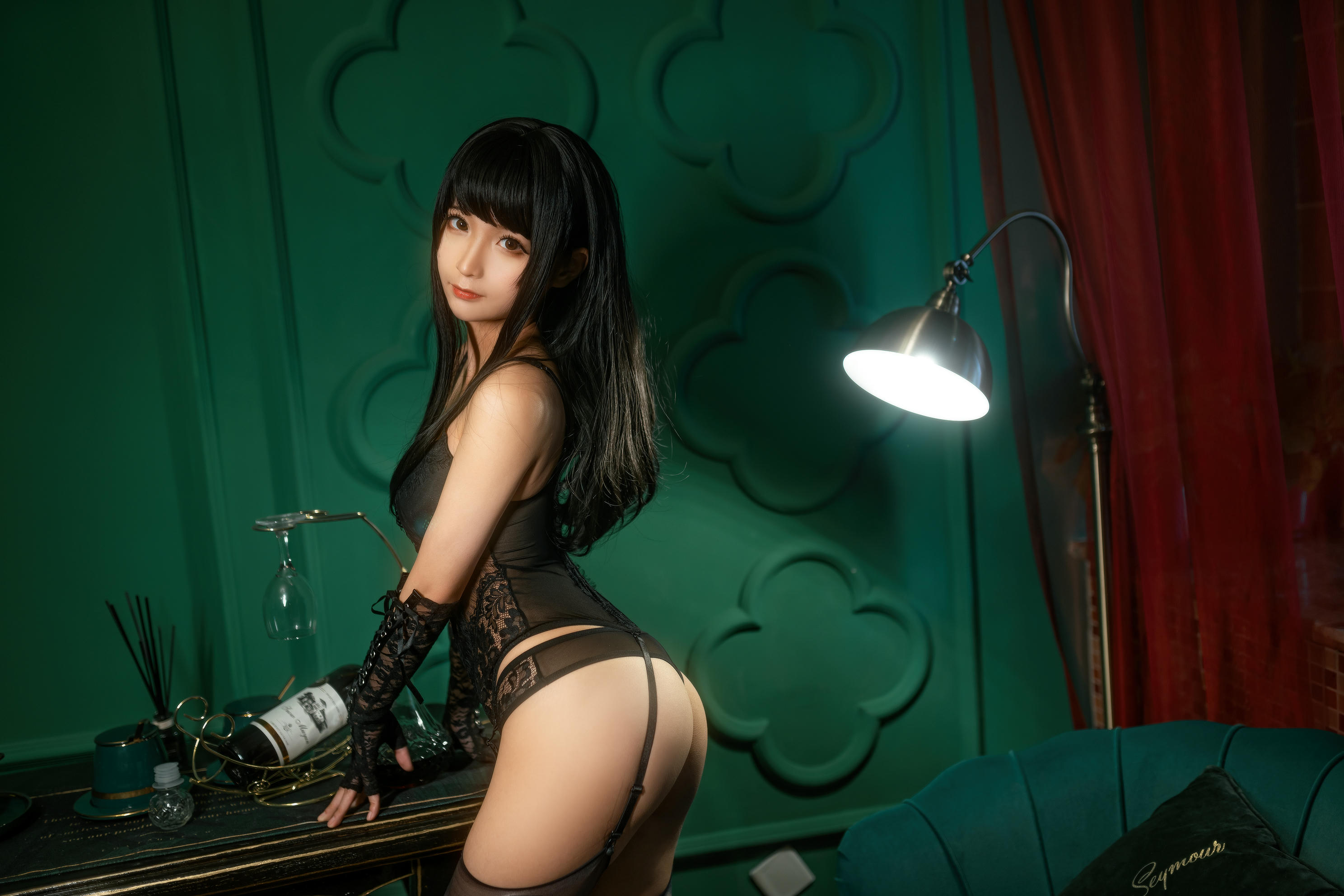 蠢沫沫 NO.166 沫沫真爱版 黑内衣 [40P-500MB]_第1集