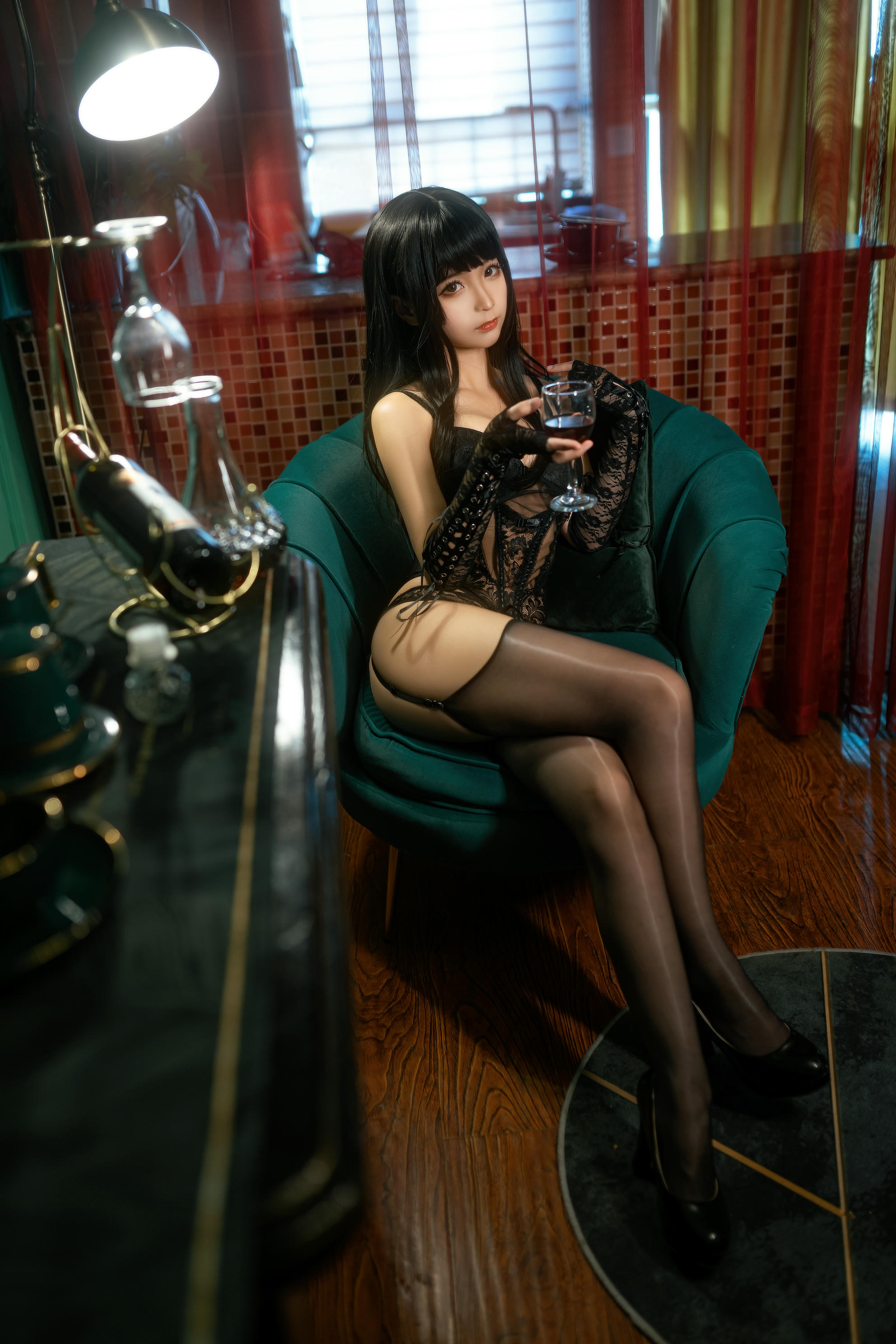 蠢沫沫 NO.166 沫沫真爱版 黑内衣 [40P-500MB]_第1集