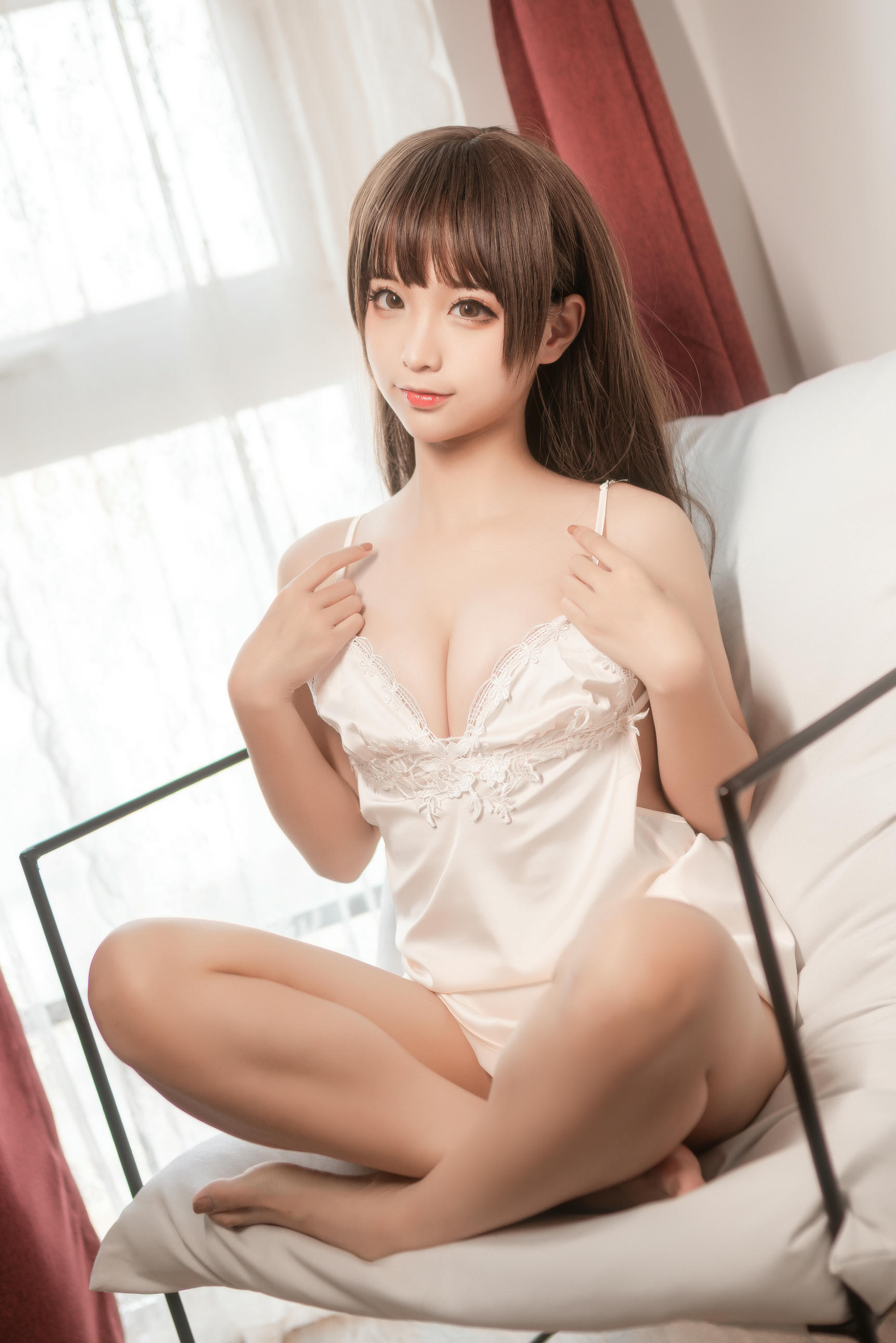 蠢沫沫 NO.173 沫沫真爱版 日常睡裙 [40P-325MB]_第1集