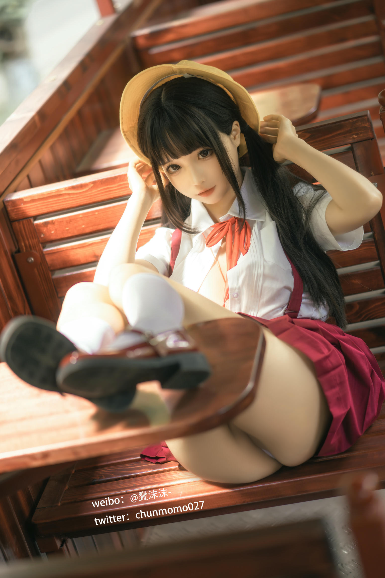 蠢沫沫 NO.177 红火车 [16P 100MB]_第1集