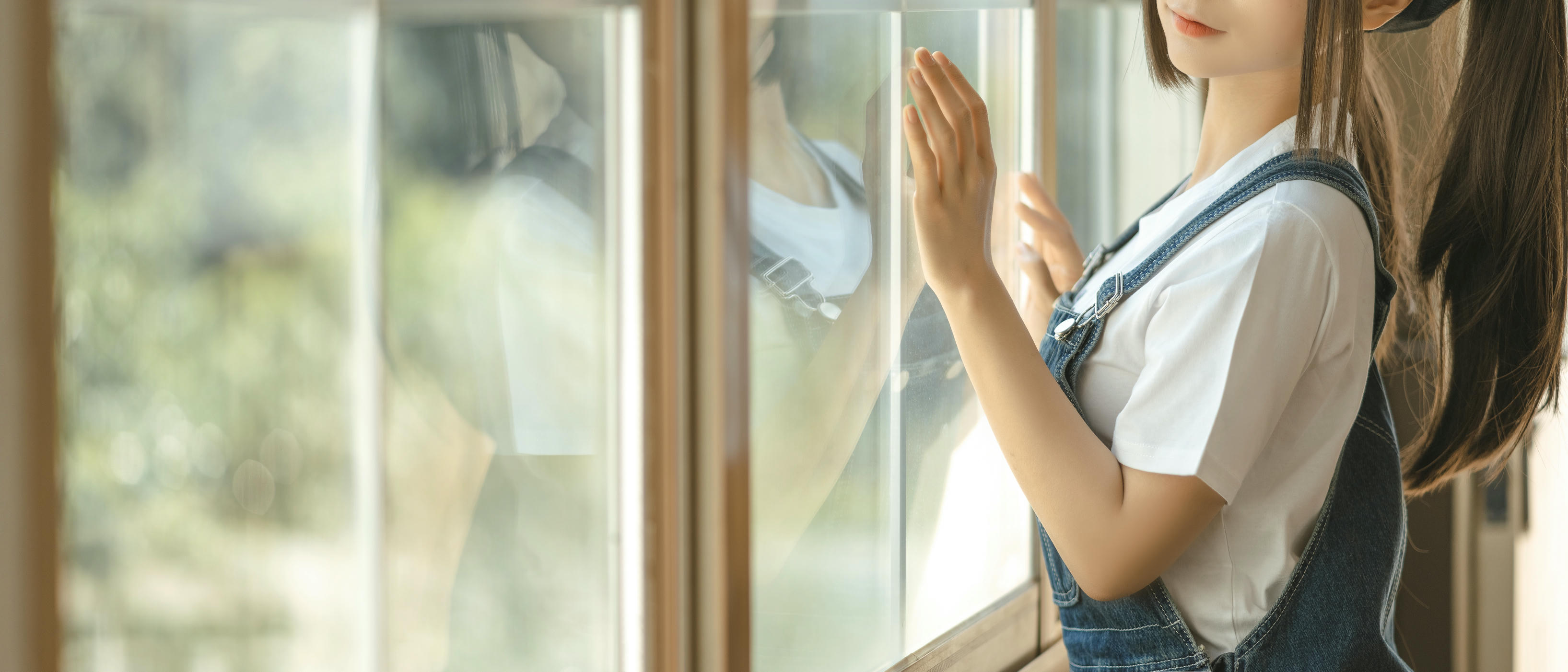 蠢沫沫 NO.182 画室背带裤 绅士版 [110P 1.08GB]_第2集